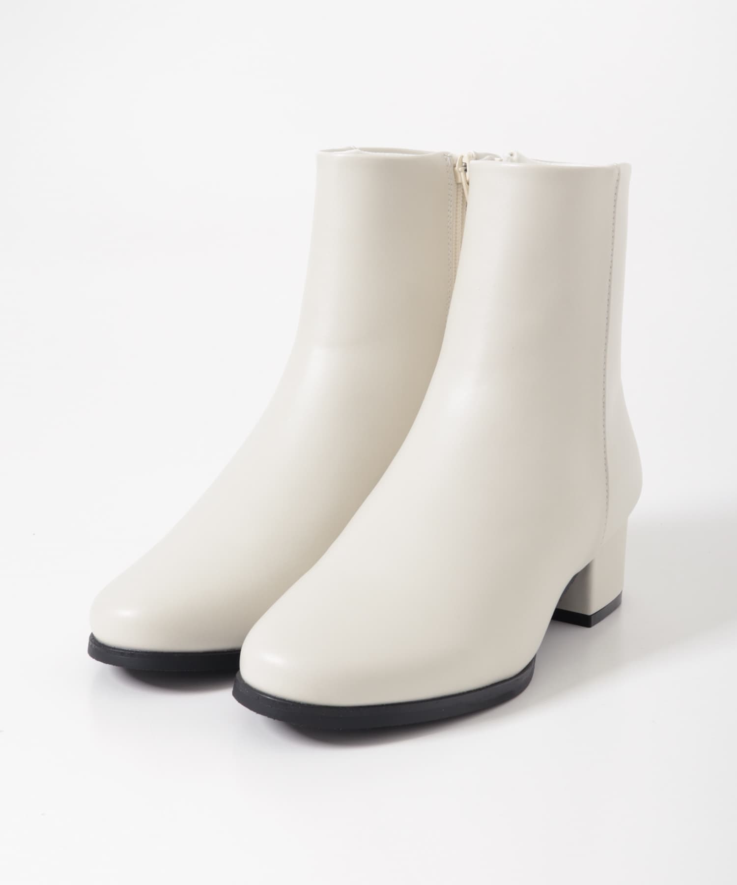 チャンキーヒールブーツ(36 IVORY): シューズ｜URBAN RESEARCH公式