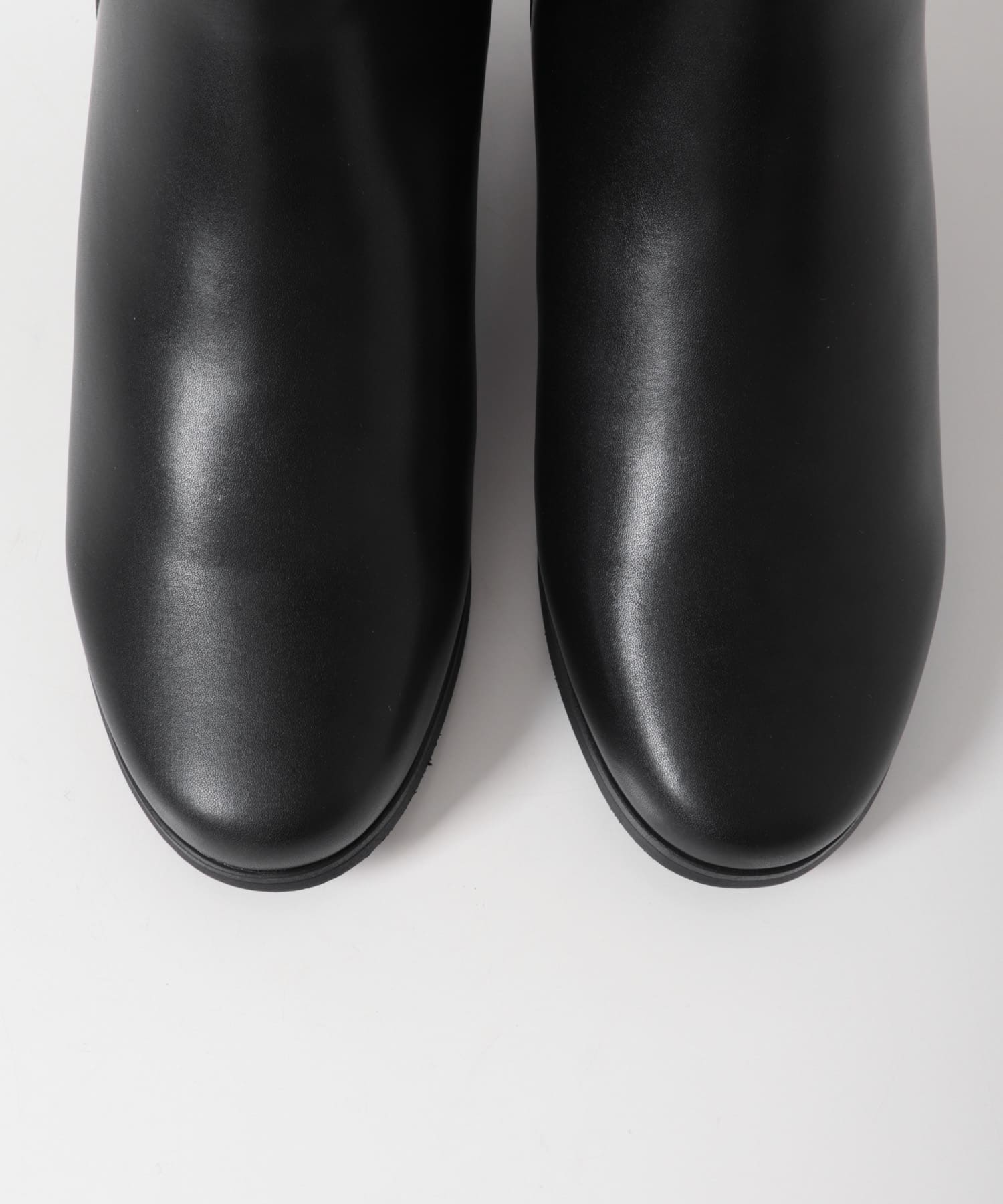 チャンキーヒールブーツ BLACK 36