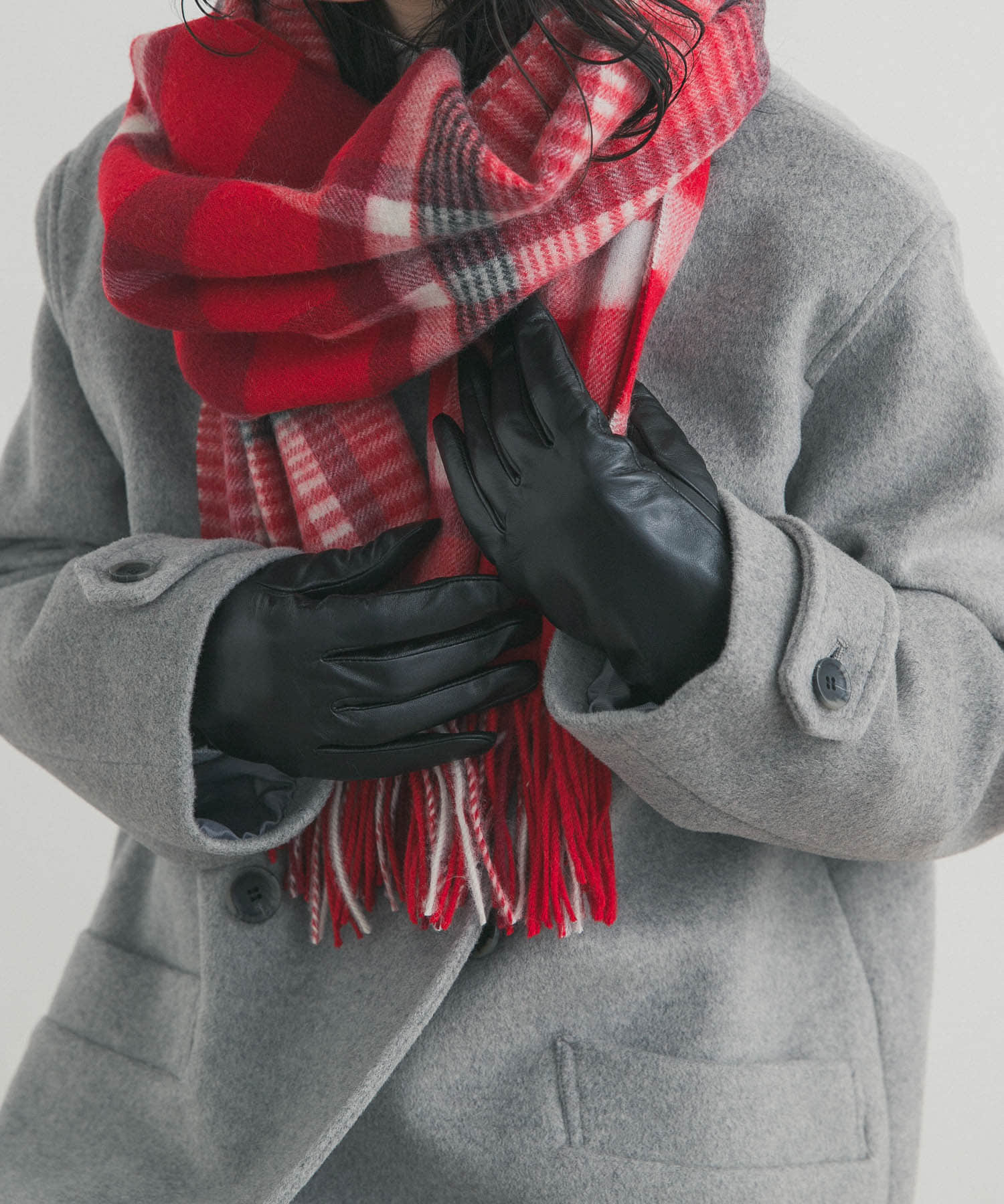 レザーグローブ BLACK one