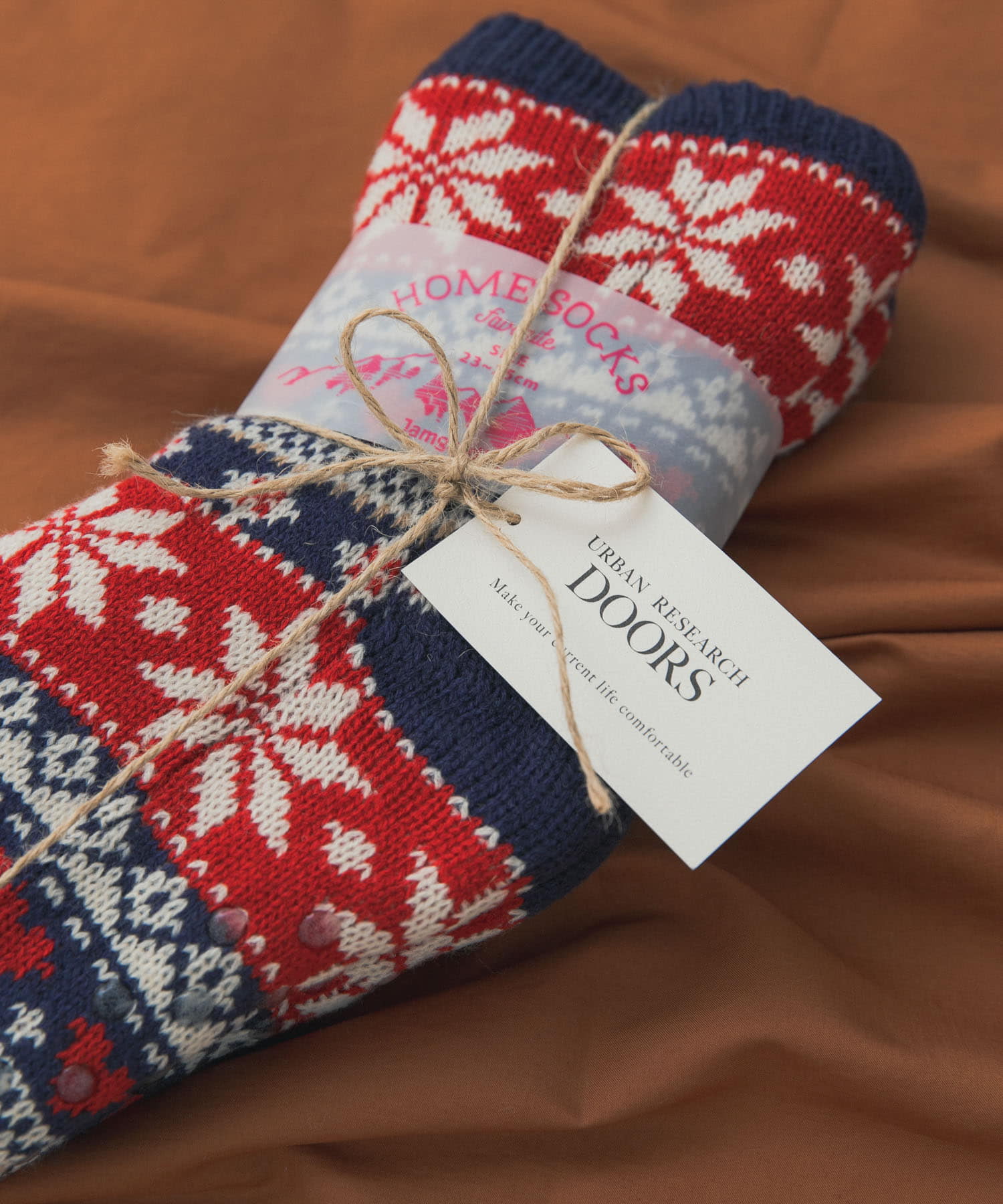 ルームソックス NAVY One