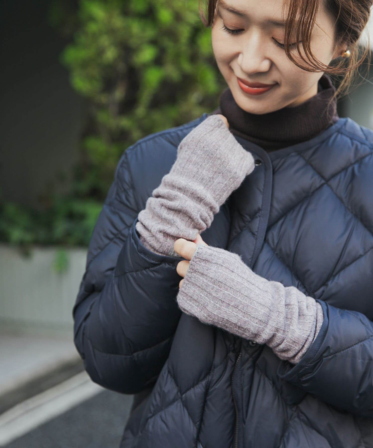 ハミルトンアームウォーマー MIX GRY one