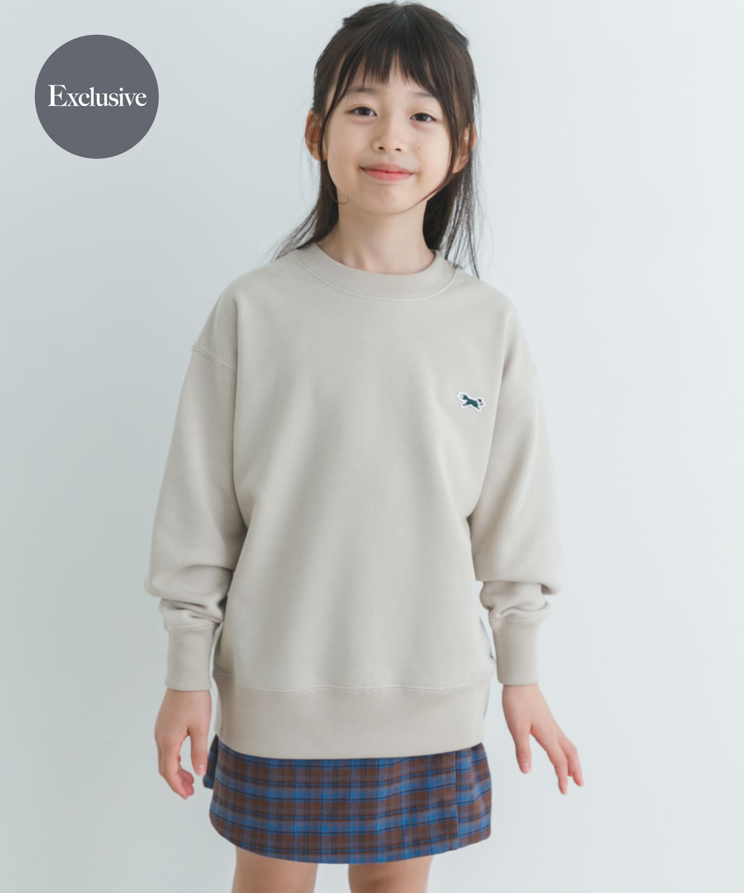 『親子リンク』『別注』PENNEYS×DOORS　THE FOX裏毛CNスウェット(KIDS)