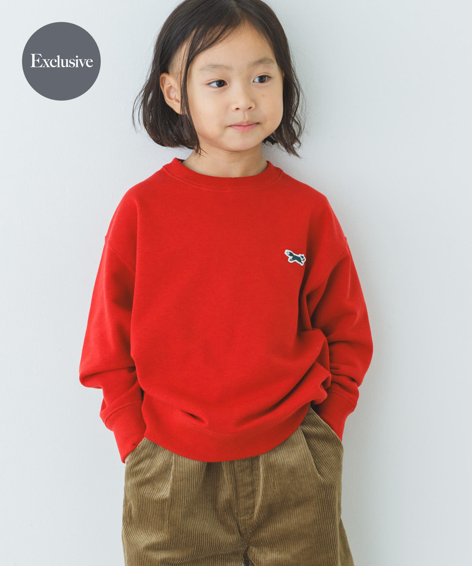『親子リンク』『別注』PENNEYS×DOORS　THE FOX裏毛CNスウェット(KIDS)