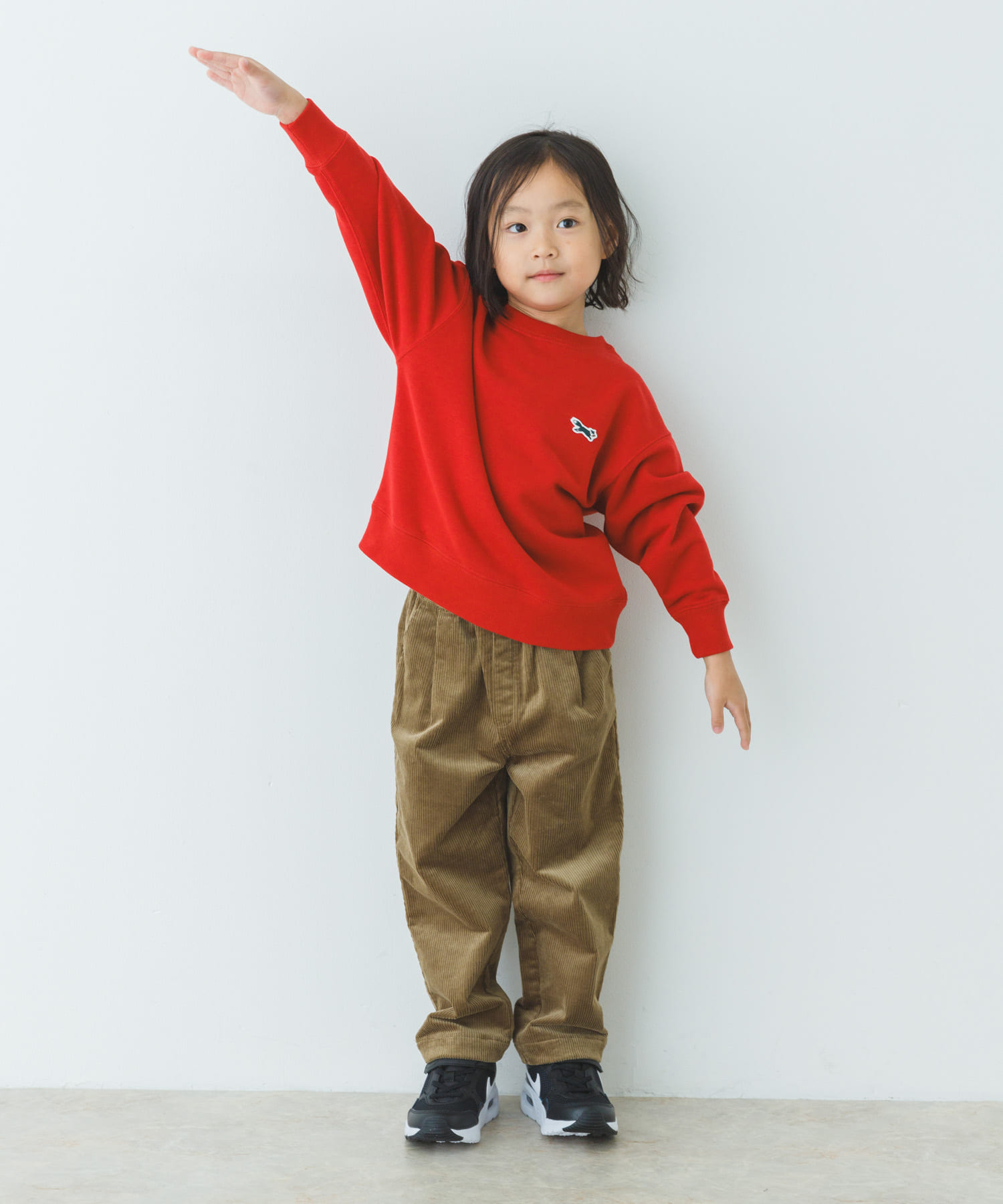 身長：117cm　サイズ：120