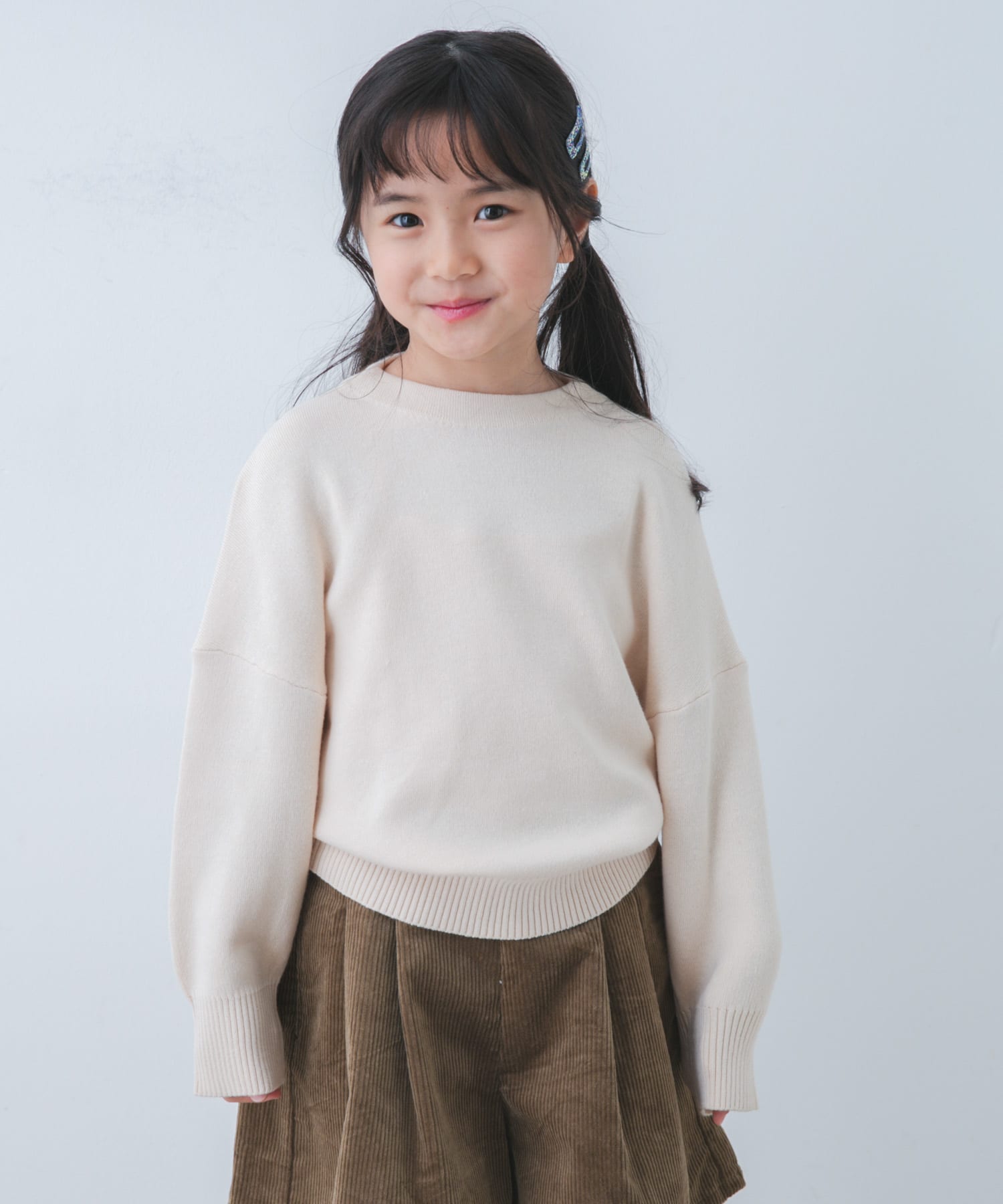 『親子リンク』ボトルネックKNITプルオーバー(KIDS)