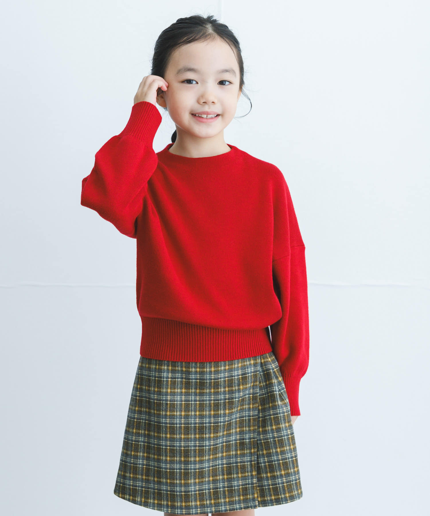 『親子リンク』ボトルネックKNITプルオーバー(KIDS)