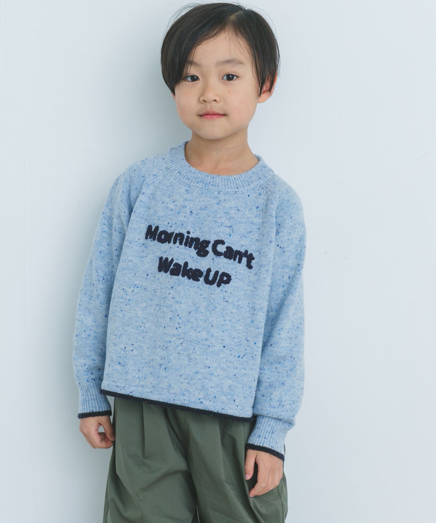 サガラ刺繍ロゴニット(KIDS)