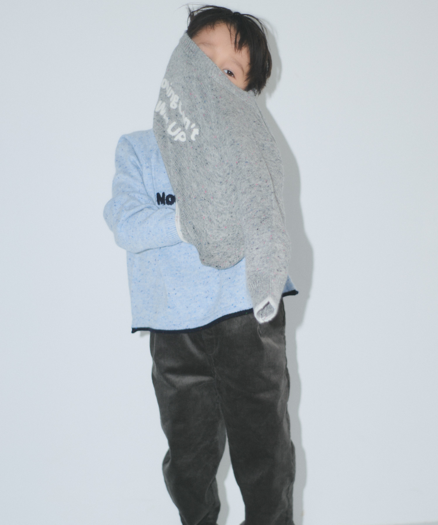 サガラ刺繍ロゴニット(KIDS)