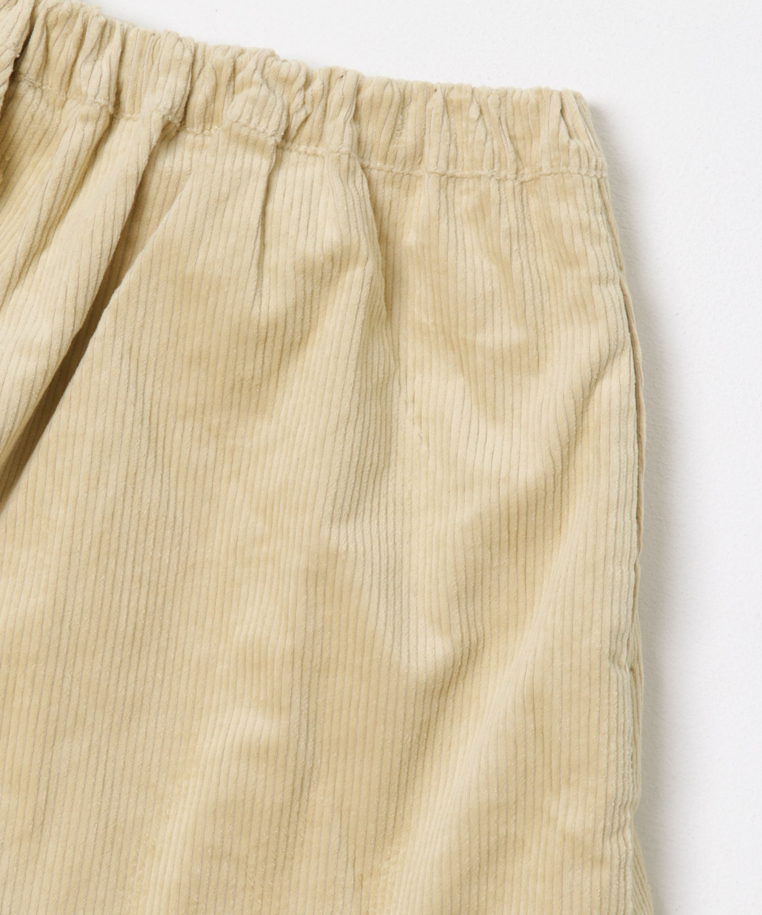 『WEB/一部店舗限定』コーデュロイWタックキュロット(KIDS) L.BEIGE 150