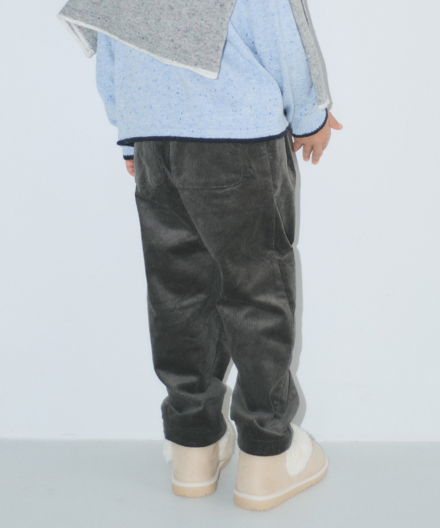 コーデュロイタックパンツ(KIDS) CHARCOAL 105