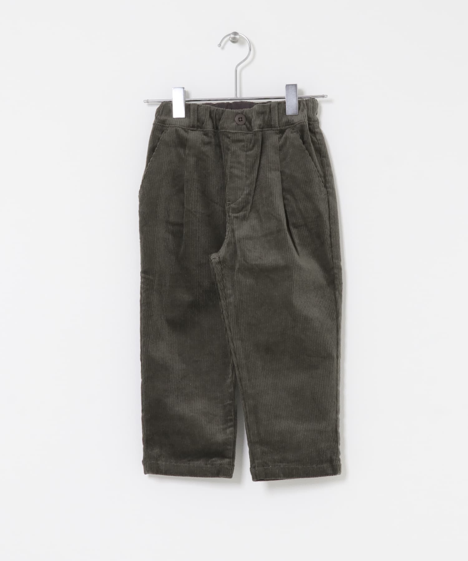 コーデュロイタックパンツ(KIDS) CHARCOAL 105