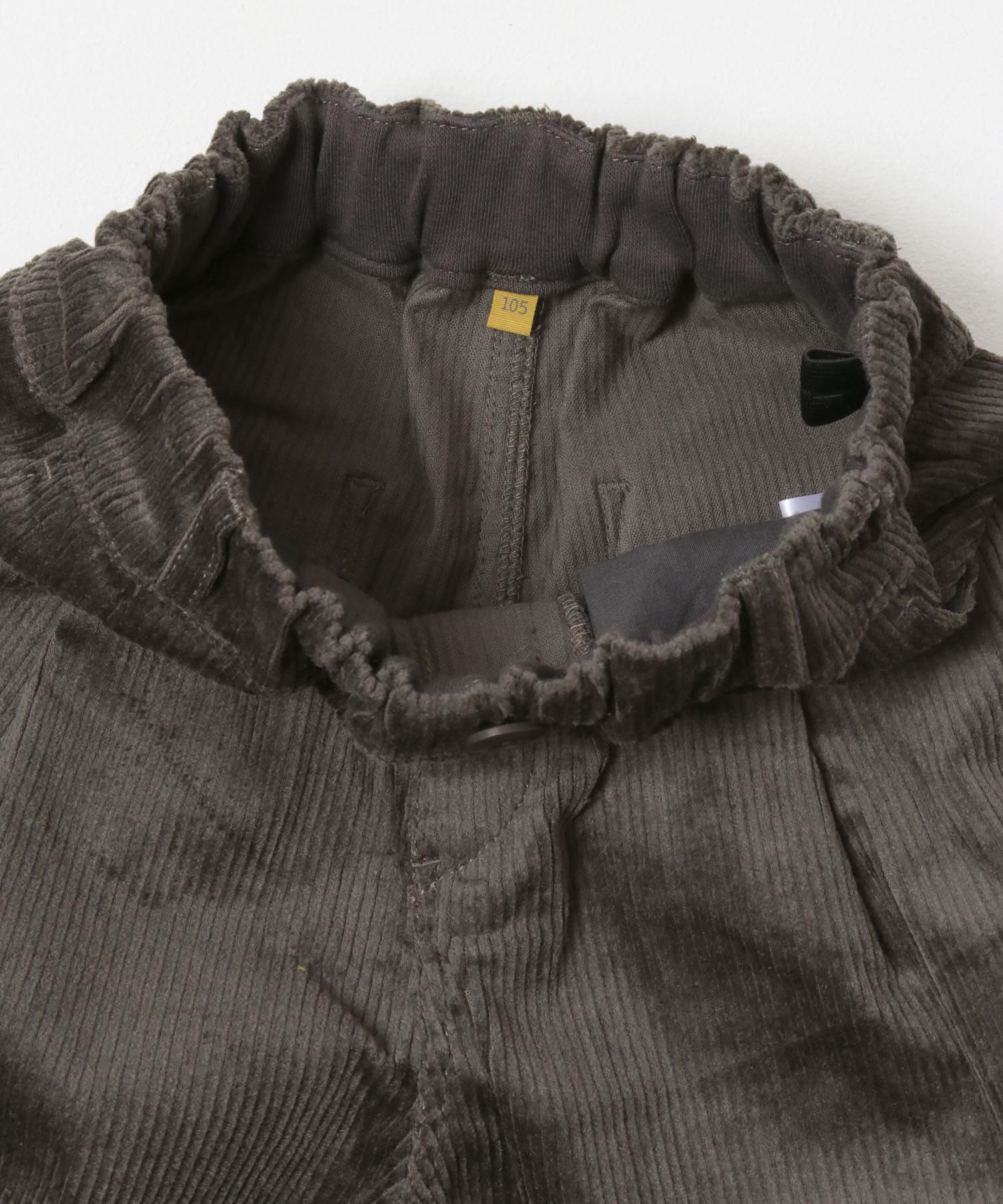 コーデュロイタックパンツ(KIDS) CHARCOAL 105
