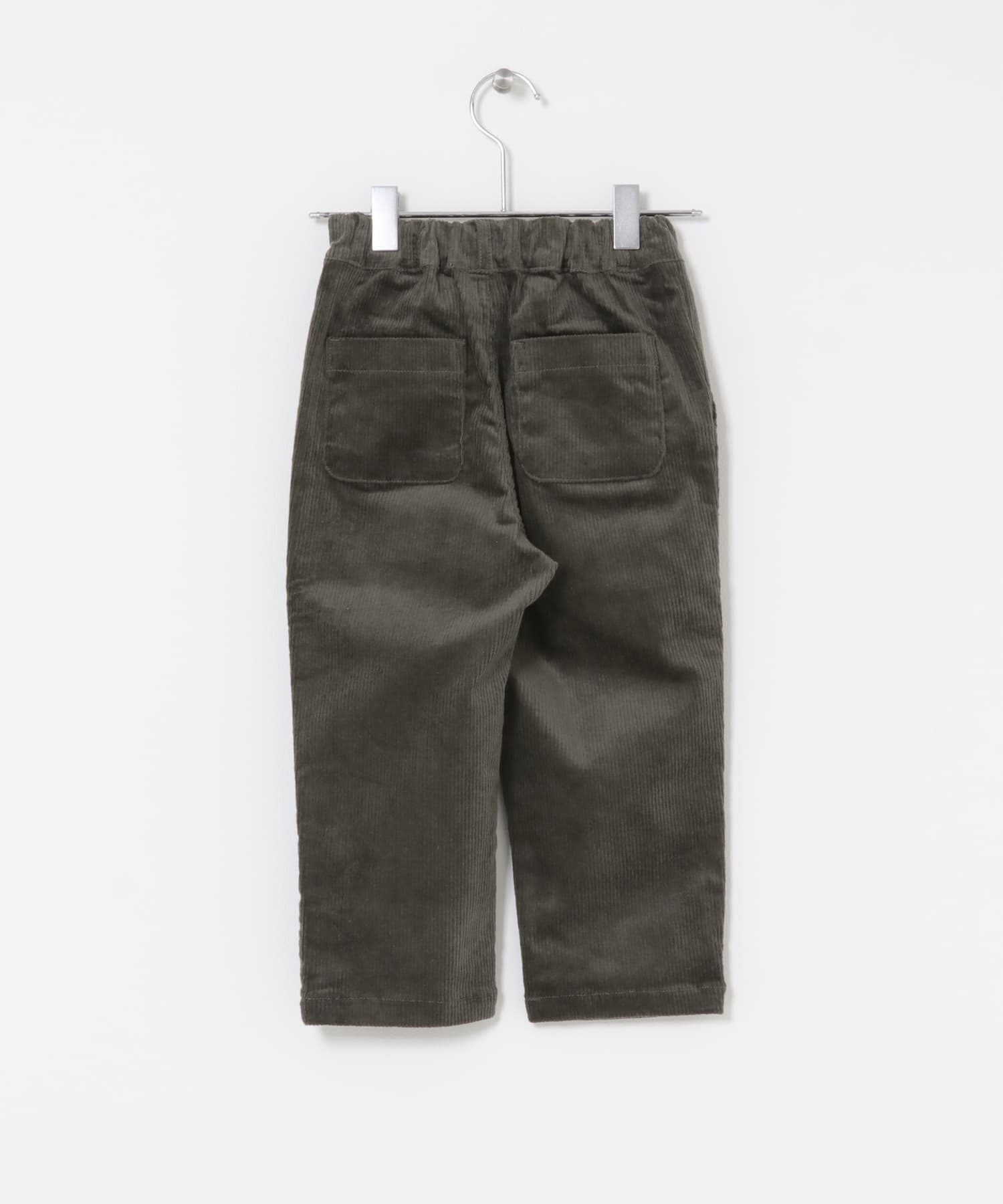 コーデュロイタックパンツ(KIDS) CHARCOAL 105