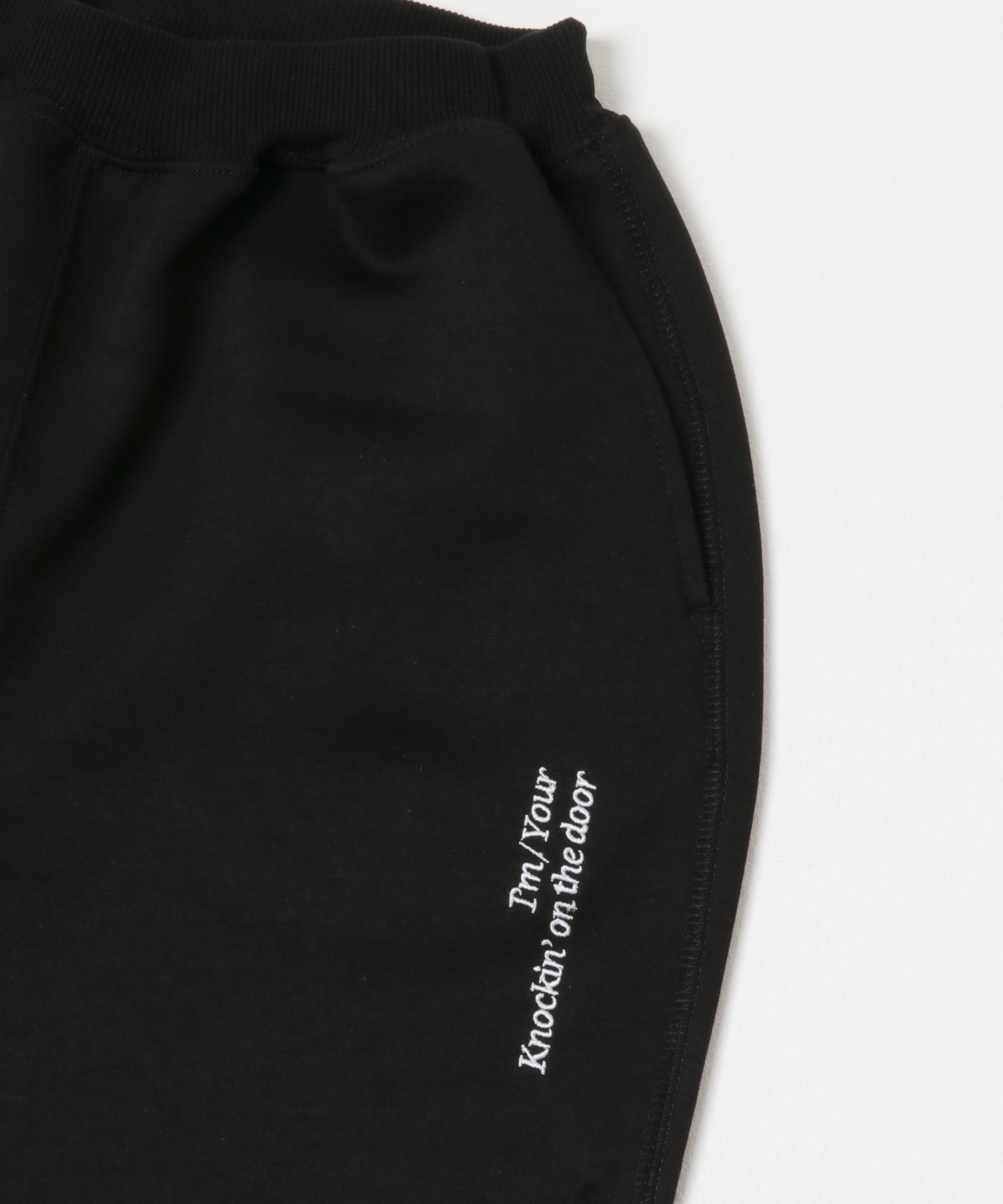 『WEB/一部店舗限定』ダンボールニットスウェットパンツ(KIDS) BLACK 150
