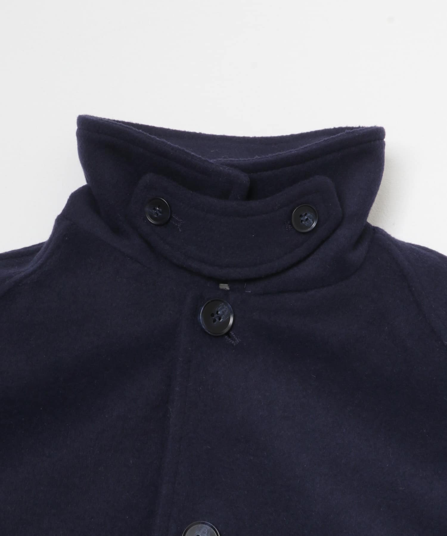 ステンカラーウール混コート(KIDS) NAVY 105(100-110)
