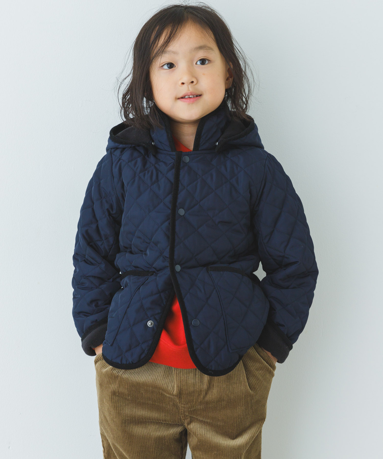 洗濯可』キルトジャケット(KIDS)(105 GREIGE): キッズ｜URBAN RESEARCH