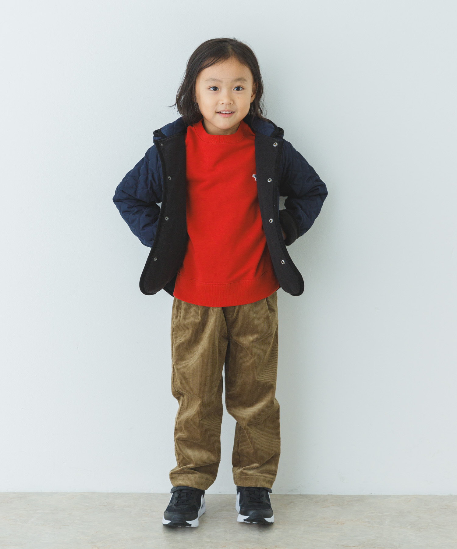 身長：117cm　サイズ：120