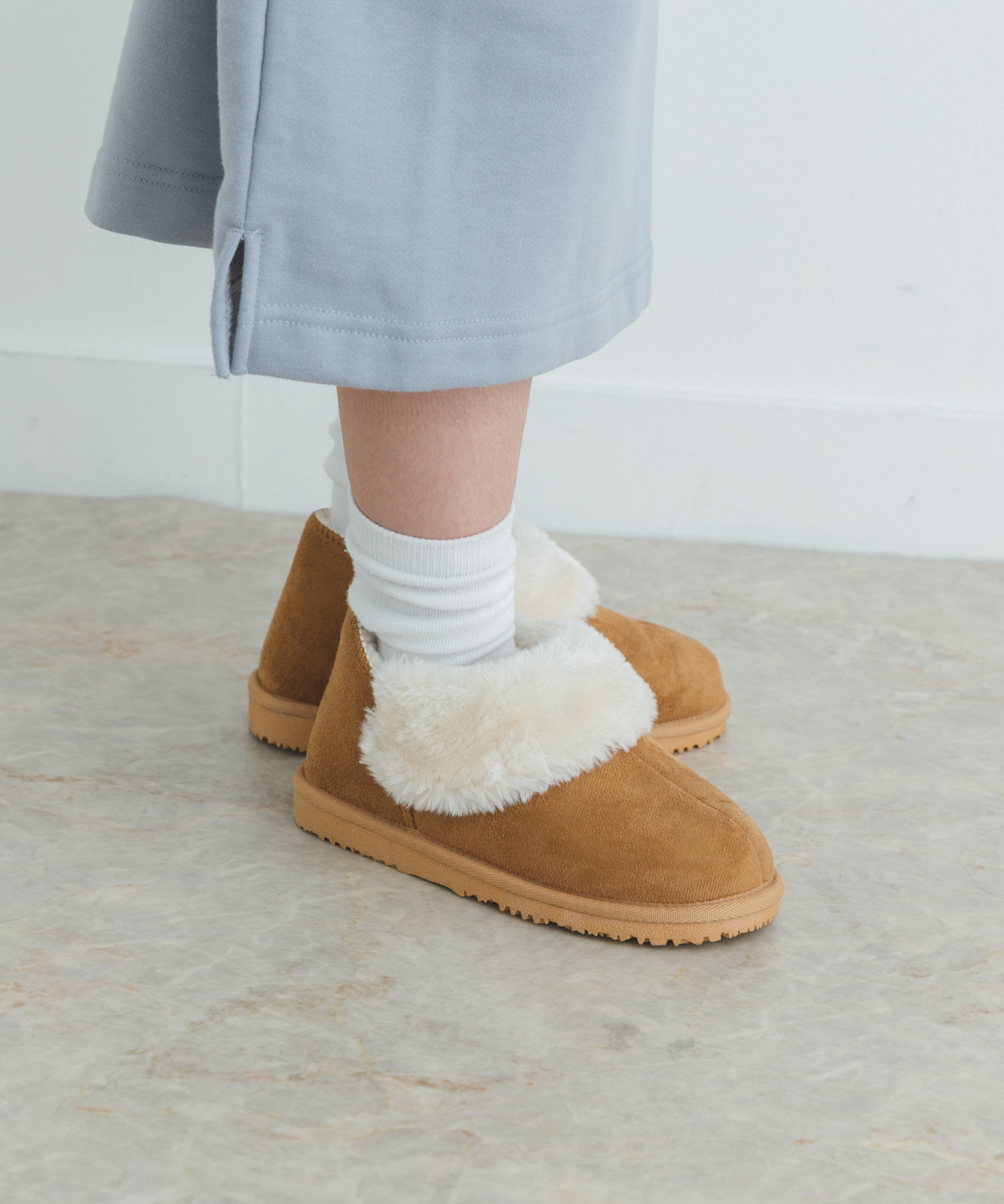 ショートムートンブーツ(KIDS)