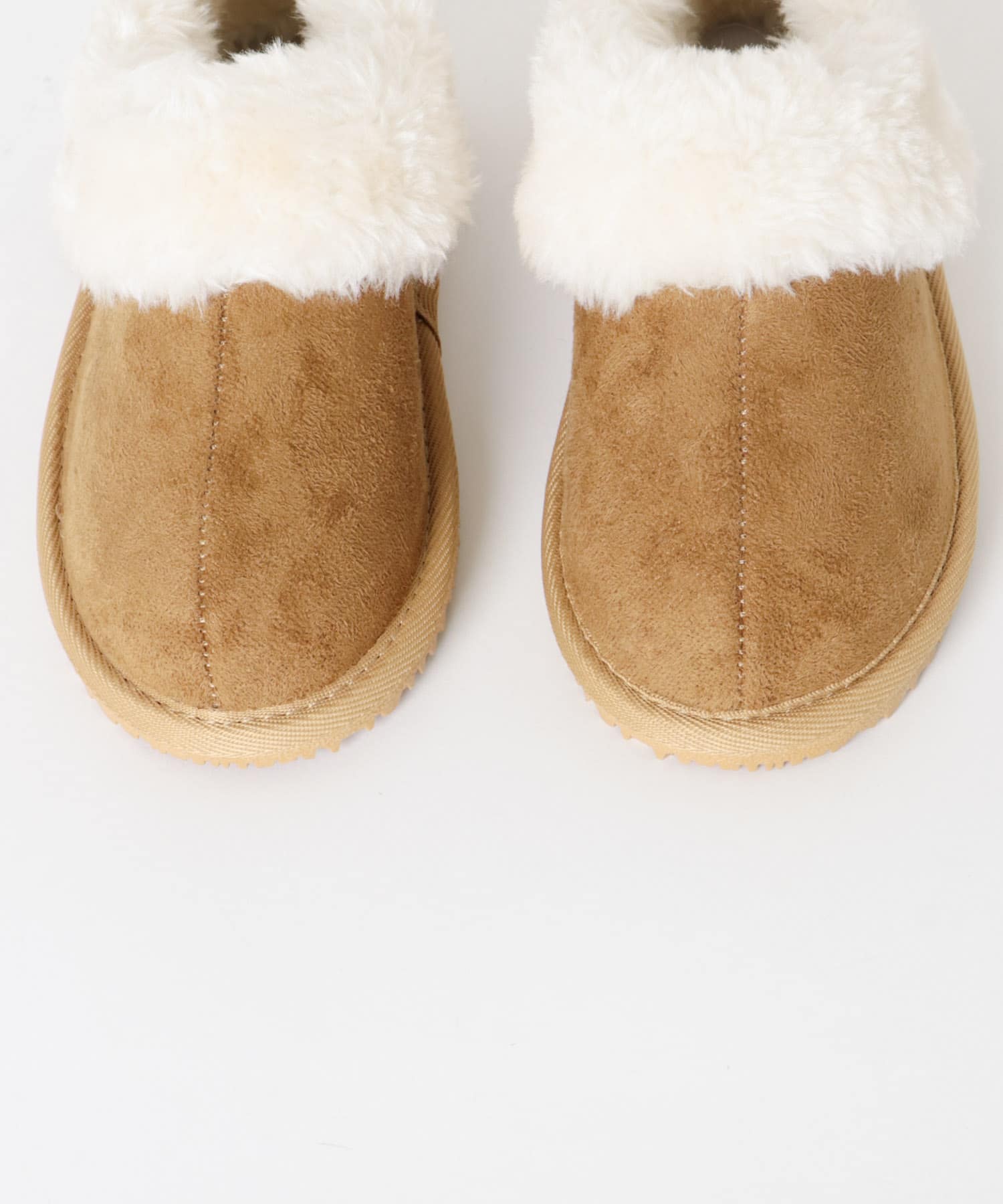 ショートムートンブーツ(KIDS) BROWN 18