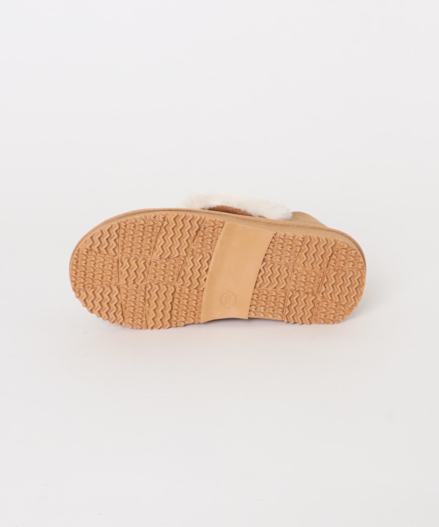 ショートムートンブーツ(KIDS) BROWN 18