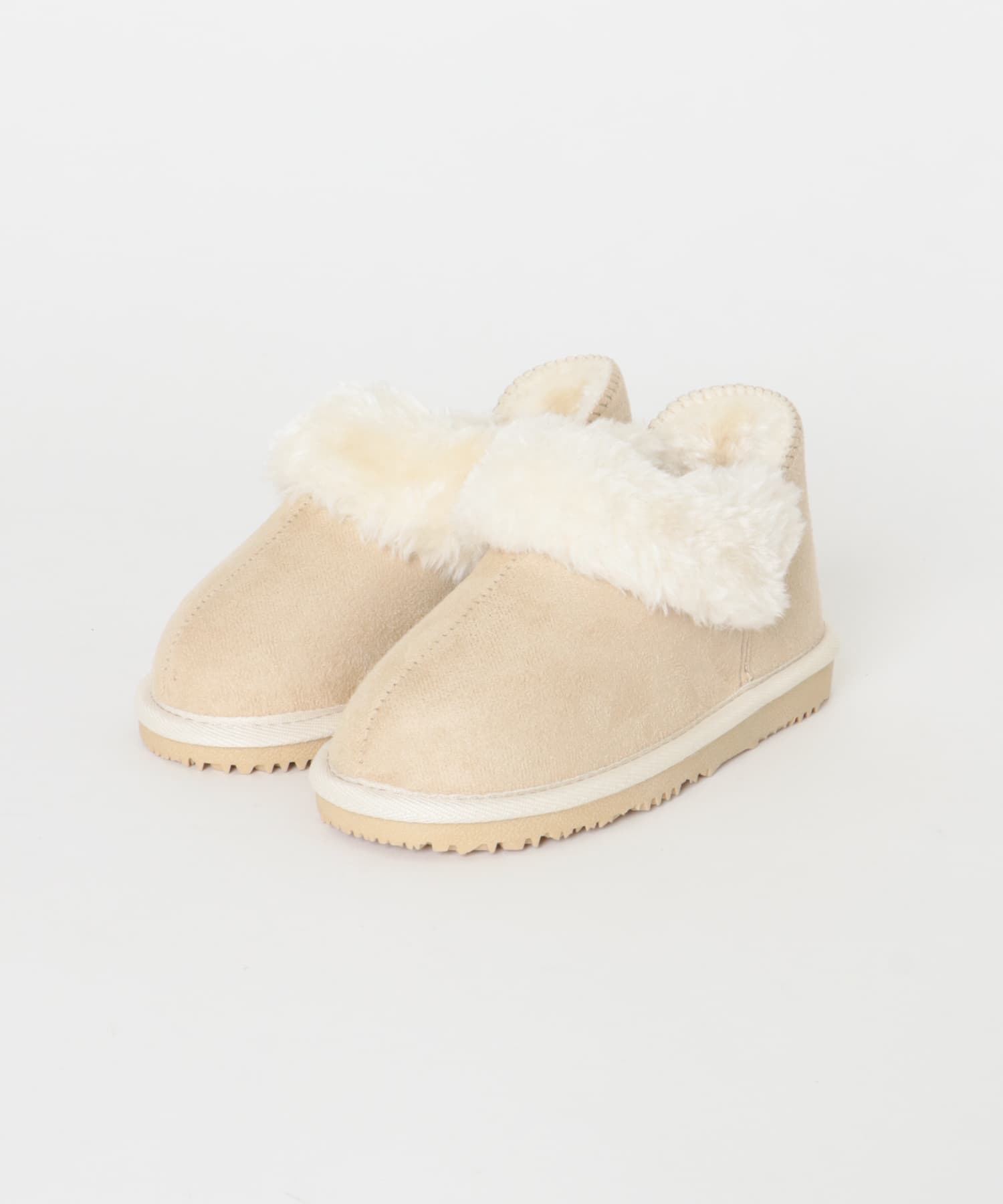 ショートムートンブーツ(KIDS) BEIGE 18