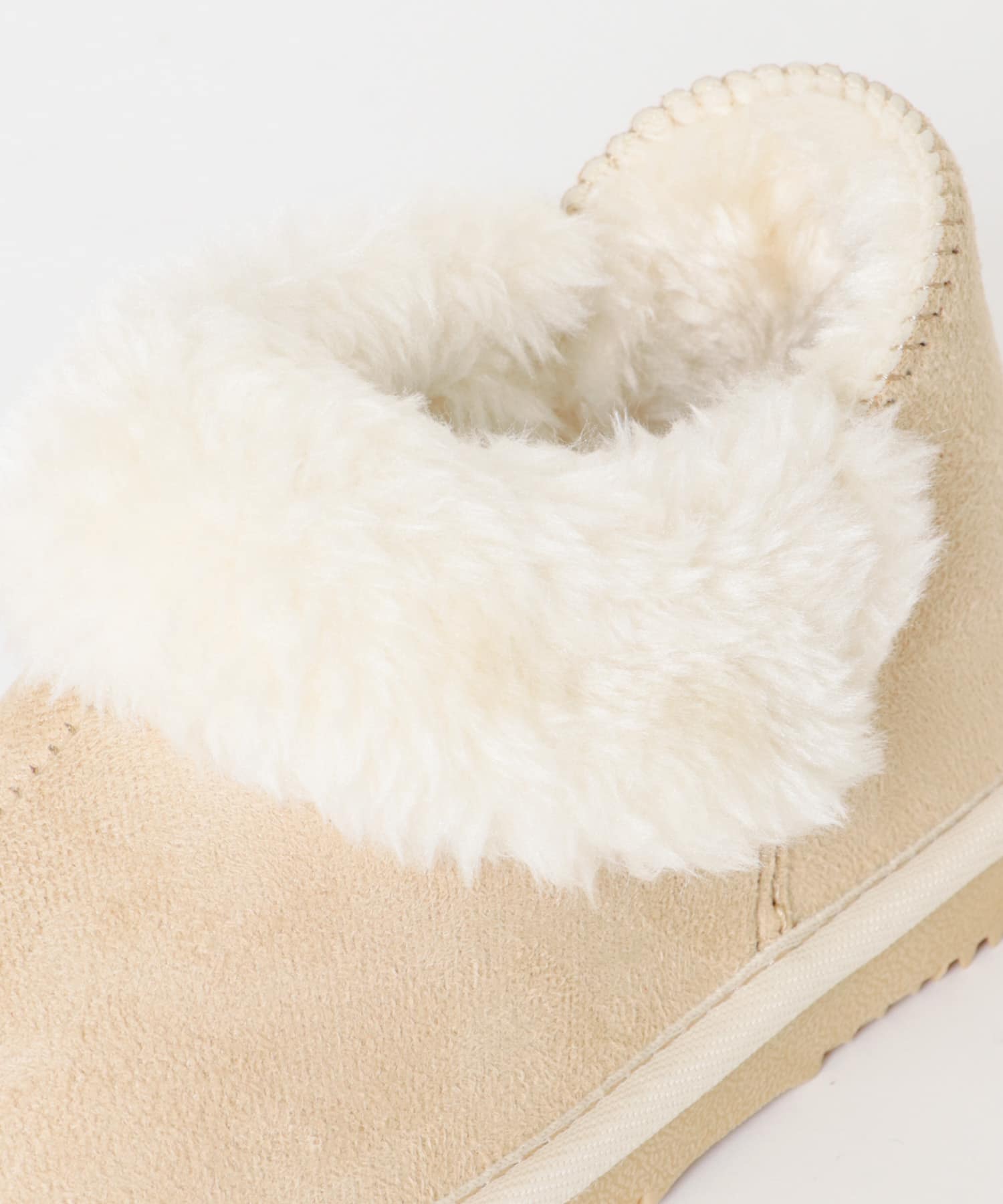 ショートムートンブーツ(KIDS) BEIGE 18