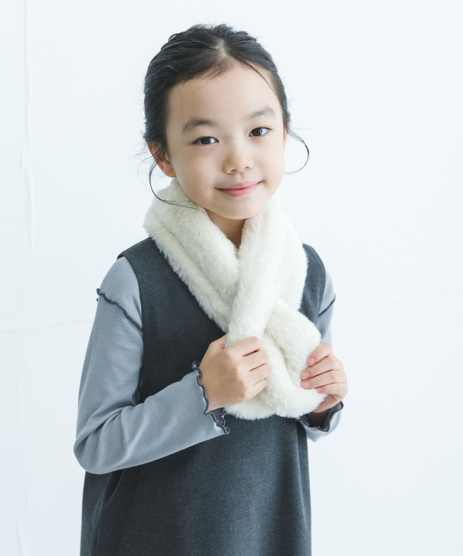 『親子リンク』エコファーティペット(KIDS) CREAM one