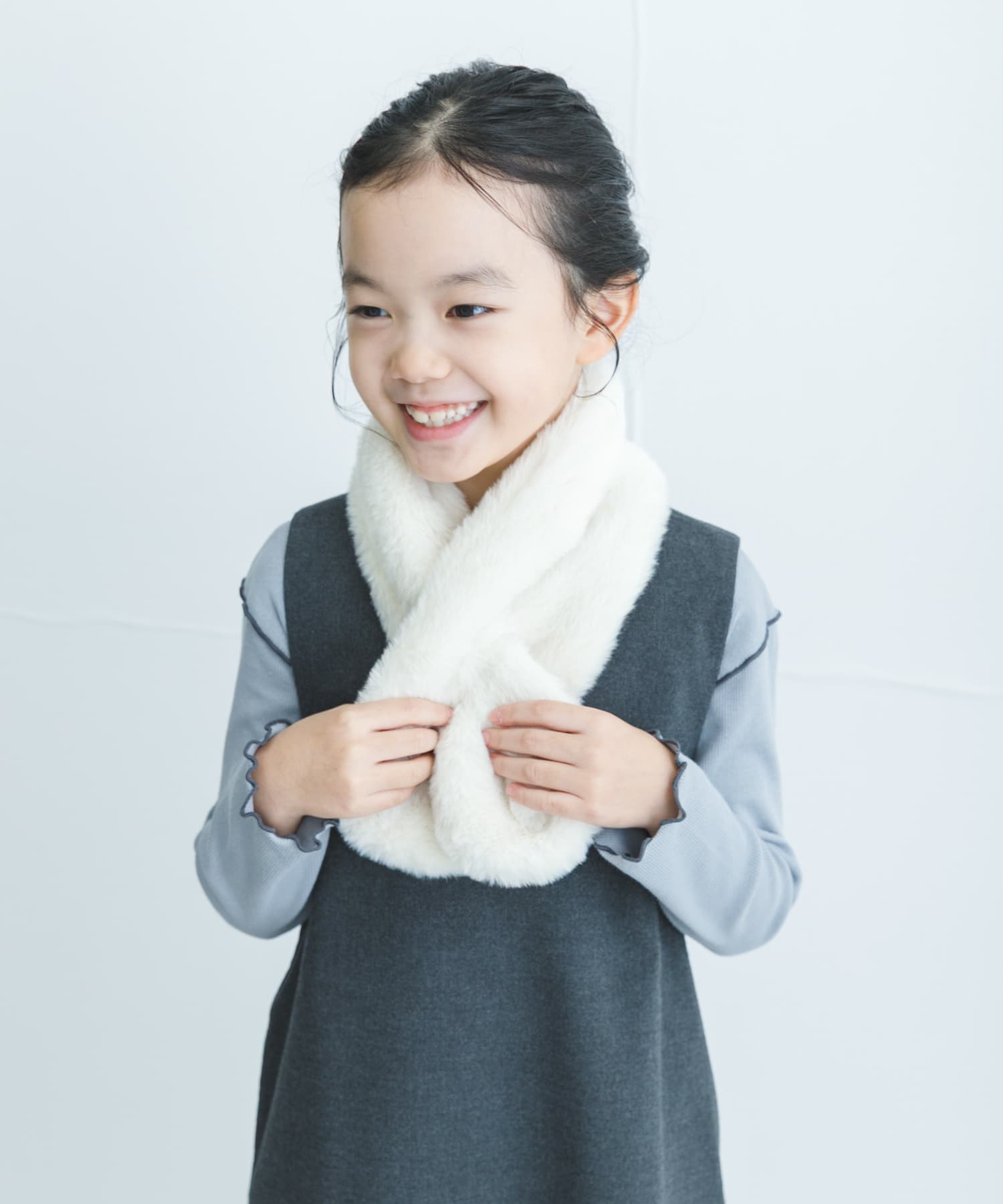 『親子リンク』エコファーティペット(KIDS) CREAM one