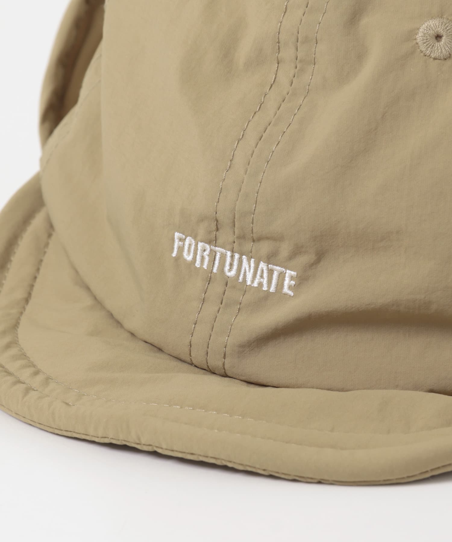 耳当て付きキャップ(KIDS) BEIGE one