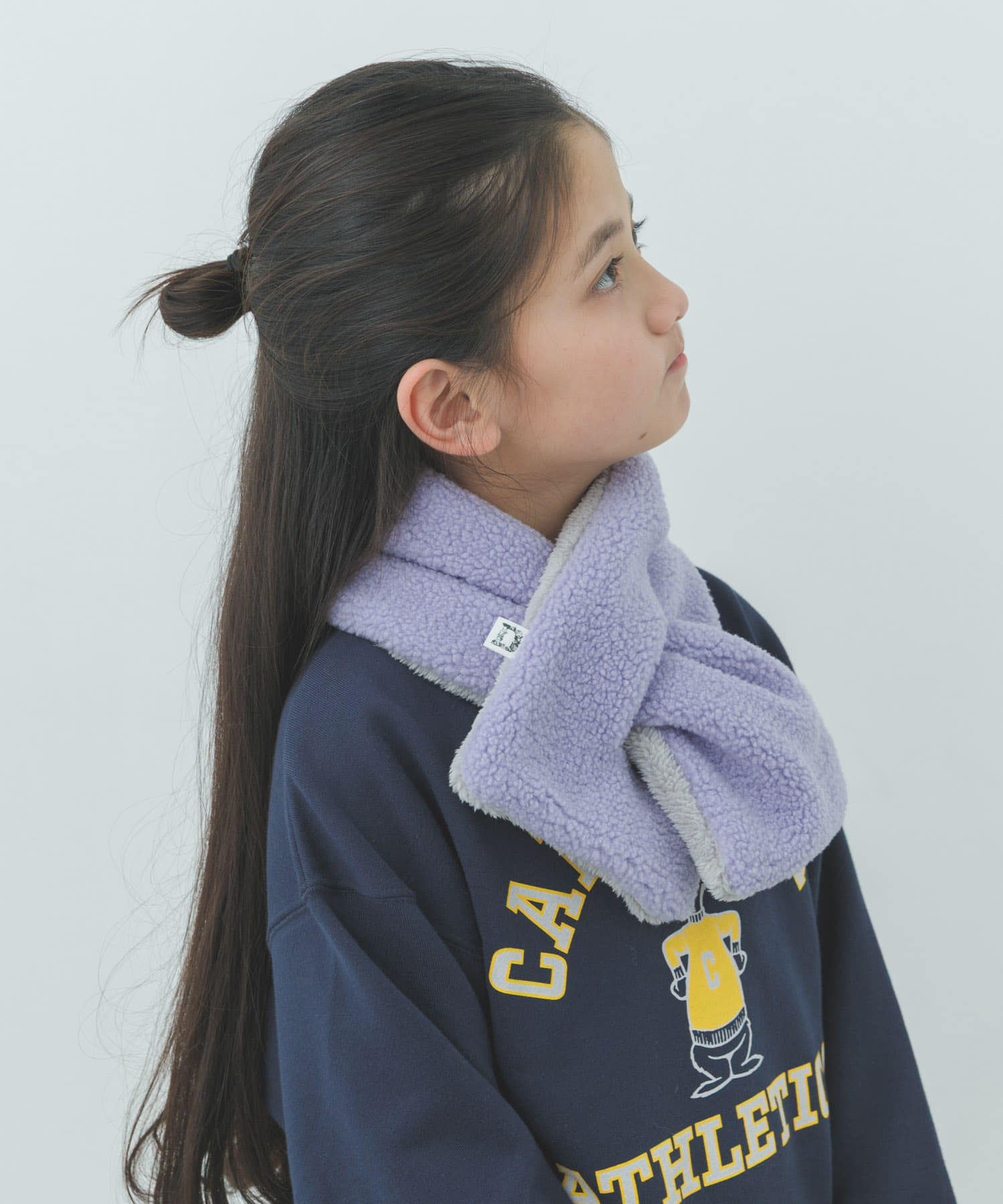 ボアリバーシブルマフラー(KIDS) PURPLE one