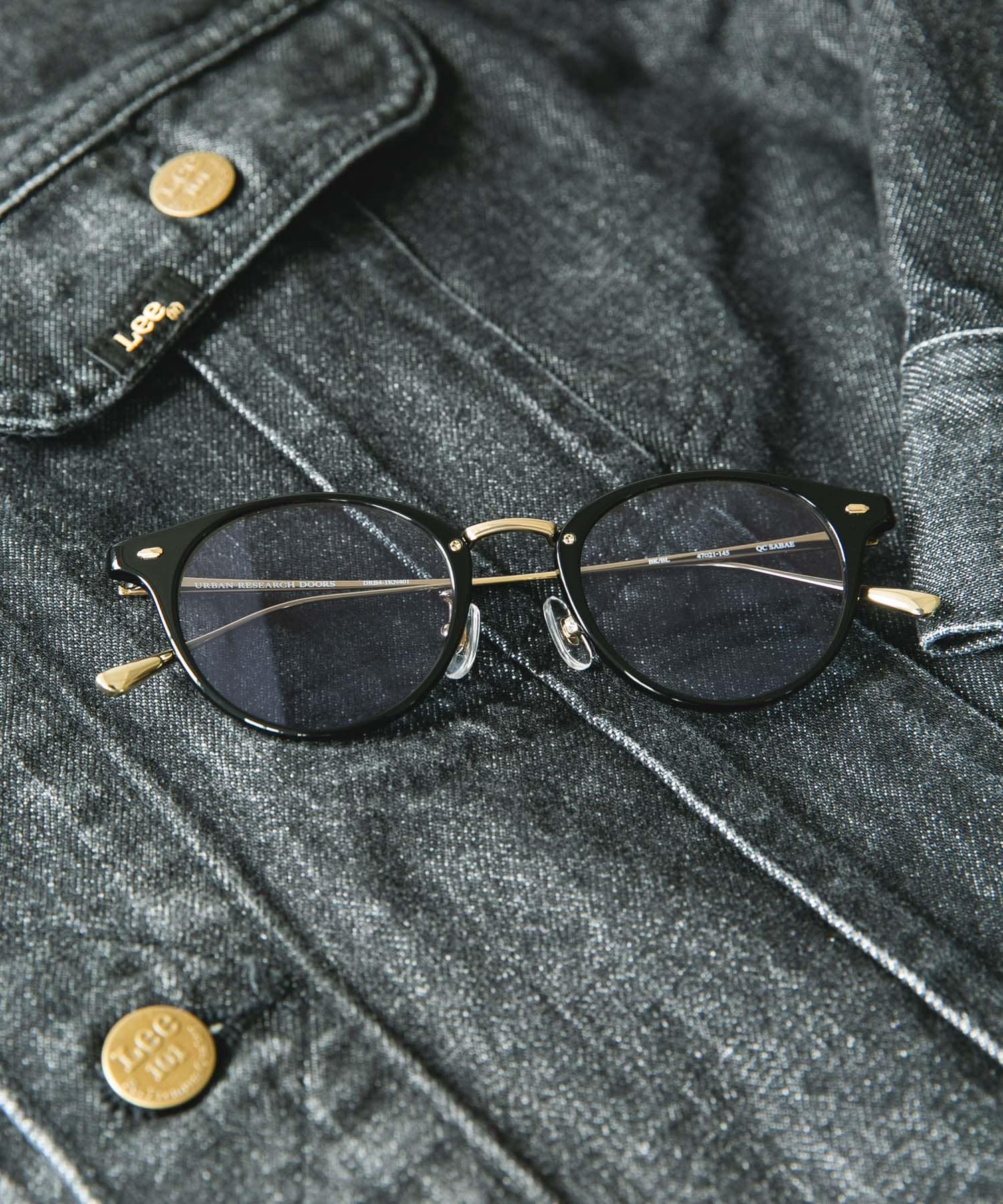 ボストンフレーム/QC SABAE BLACK -