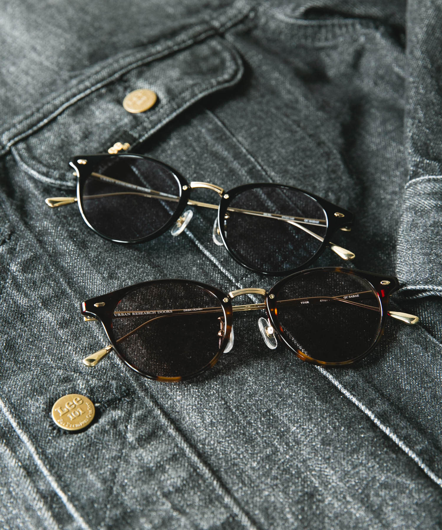 ボストンフレーム/QC SABAE BLACK -