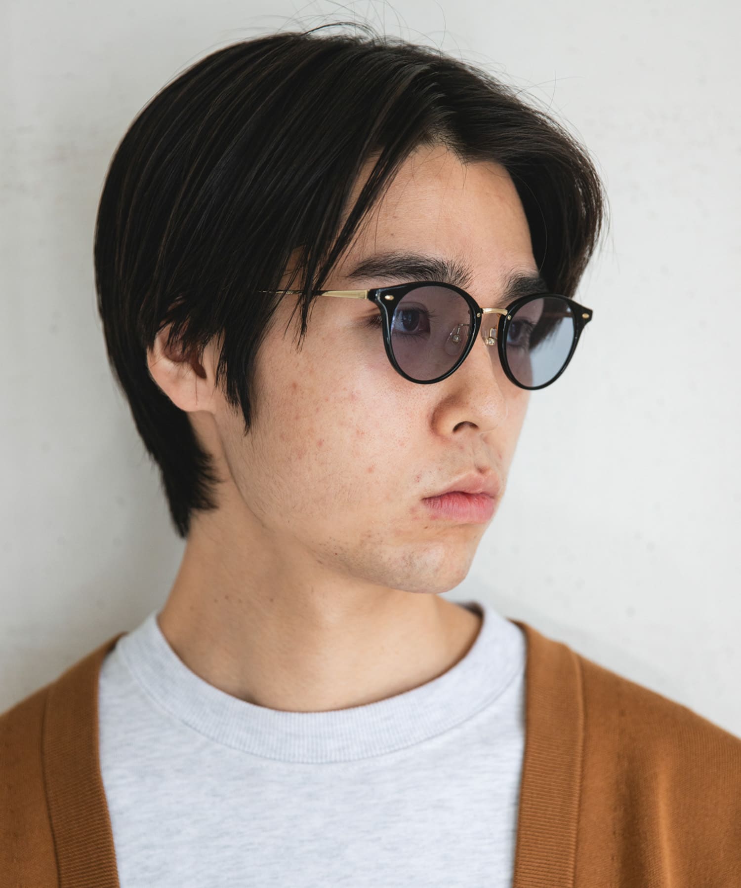 ボストンフレーム/QC SABAE BLACK -