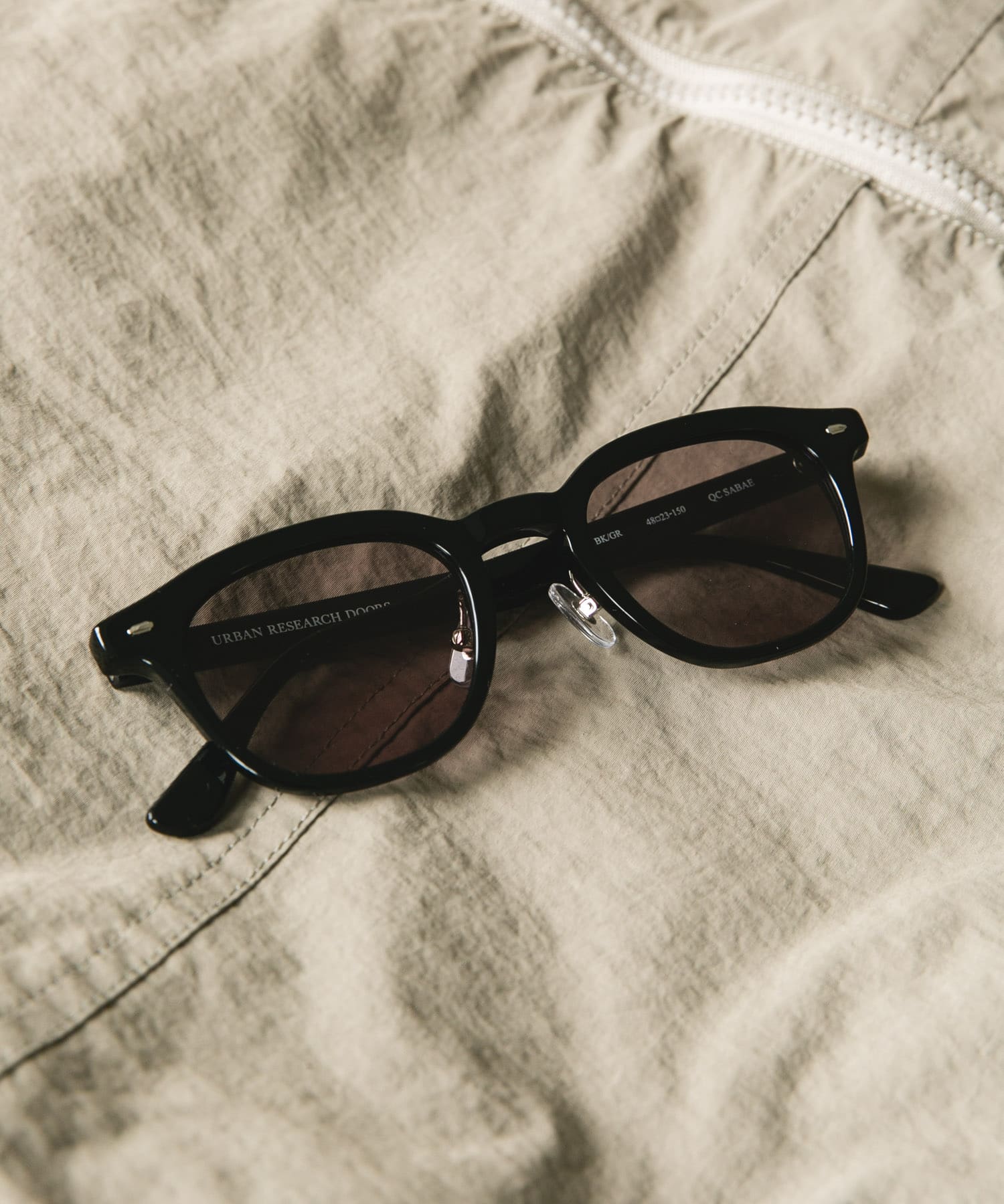 ウェリントンフレーム/QC SABAE BLACK -