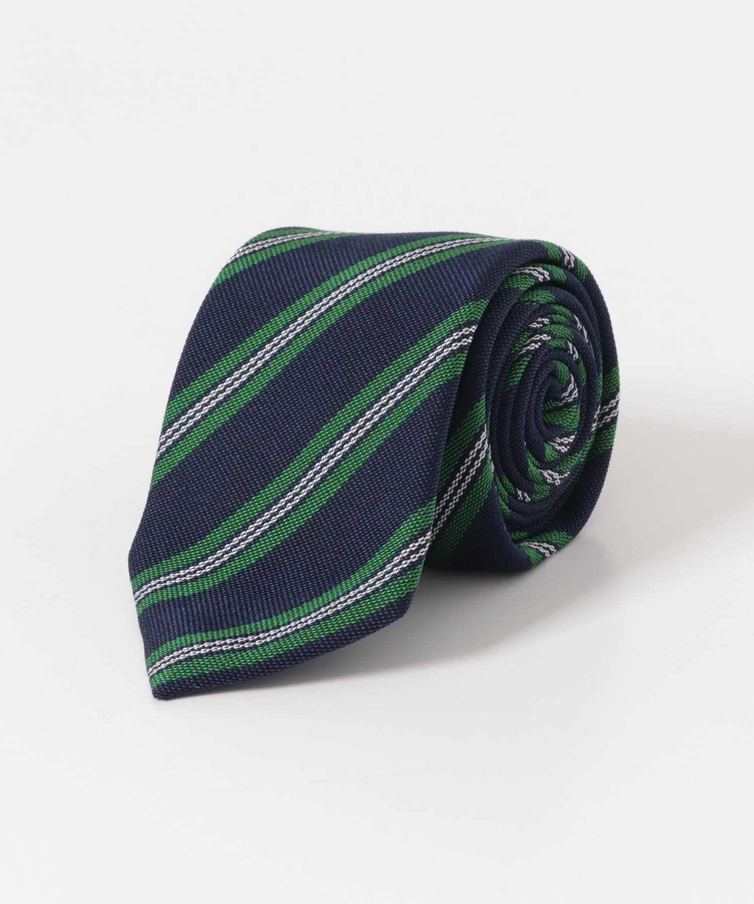 LIFE STYLE TAILOR　26SS BBCファブリックタイST1 01NVY-GRN -