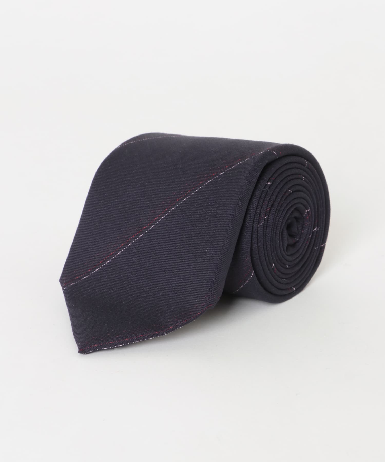 LIFE STYLE TAILOR　BIELESSI ファブリックタイ1 03NVY-RED -