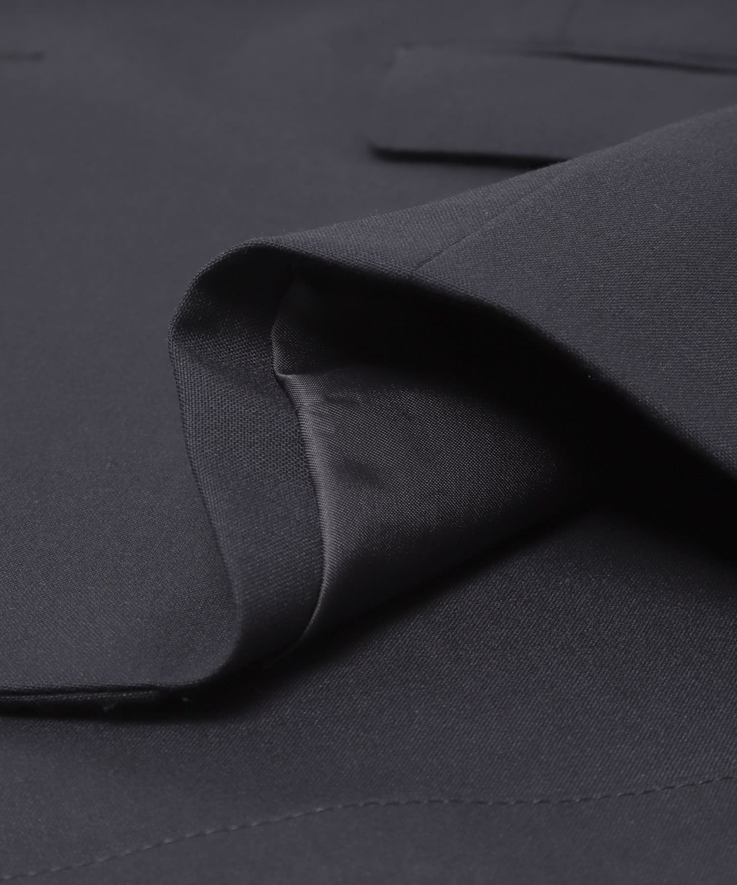 LIFE STYLE TAILOR　ウールライクコンフォータブルスマートジャケット NAVY S