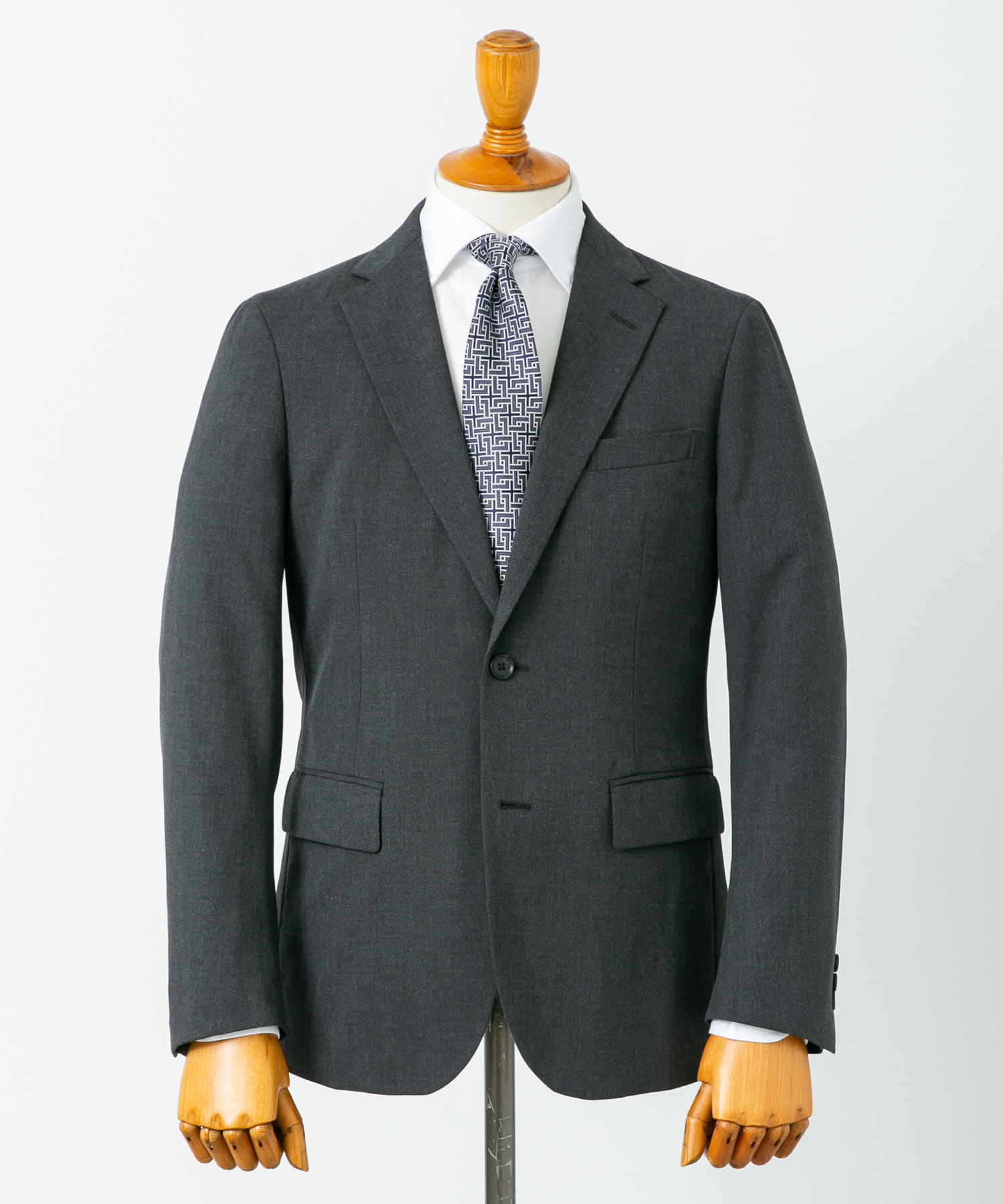 LIFE STYLE TAILOR　ウールライクコンフォータブルスマートジャケット