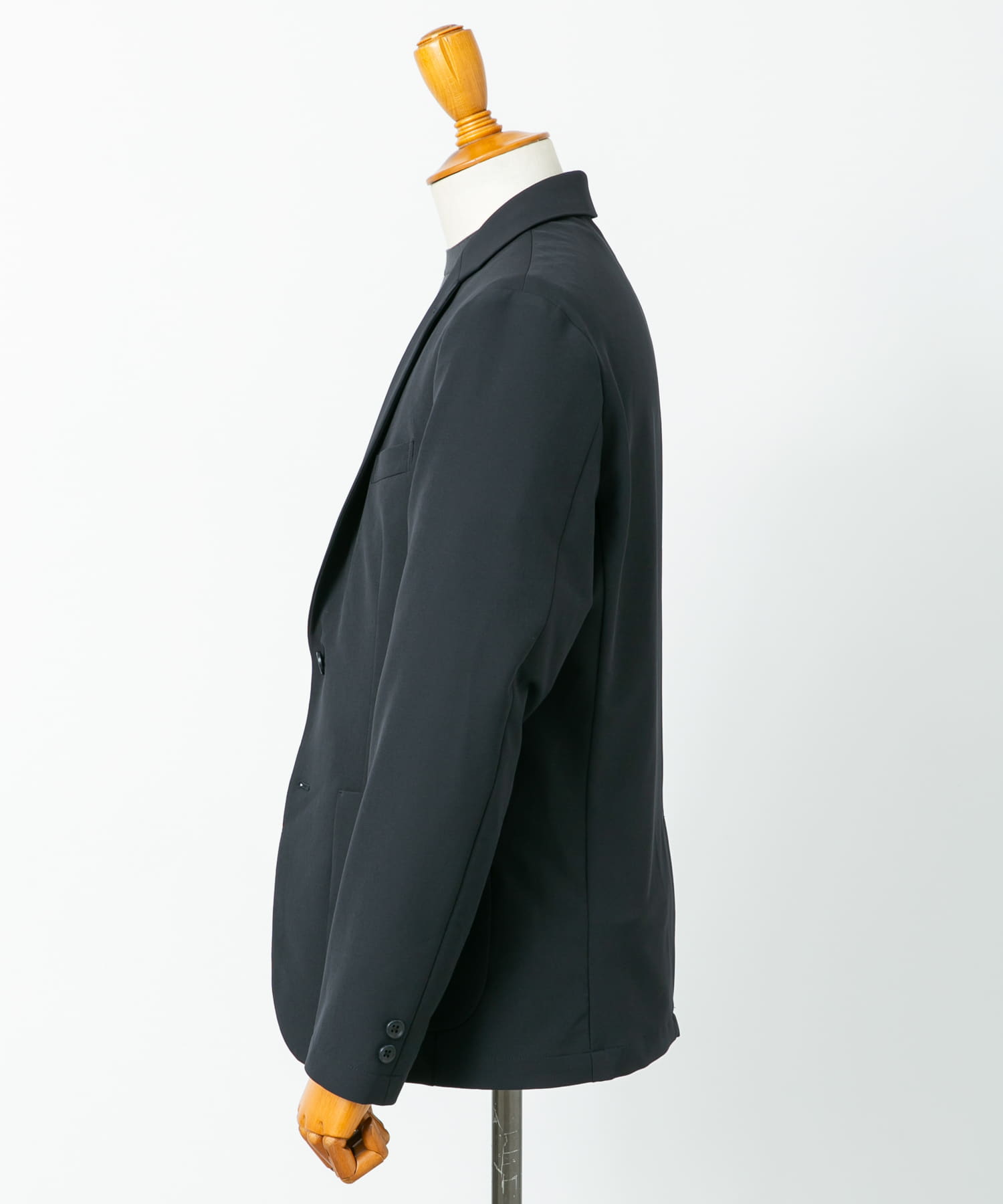 LIFE STYLE TAILOR　4WAYストレッチコンフォータブルジャケット NAVY S