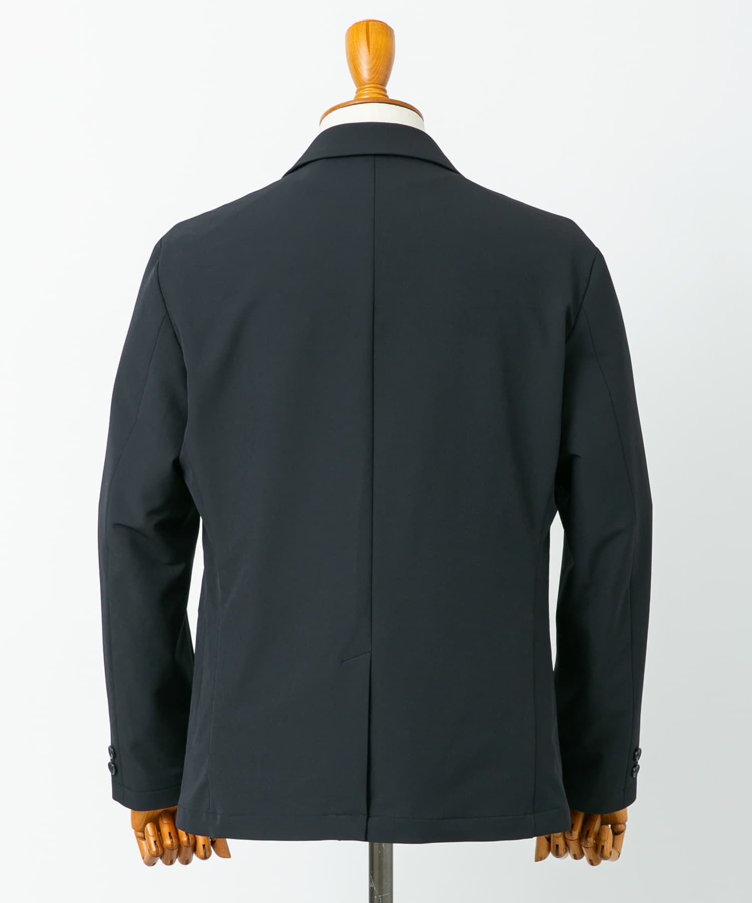 LIFE STYLE TAILOR　4WAYストレッチコンフォータブルジャケット NAVY S