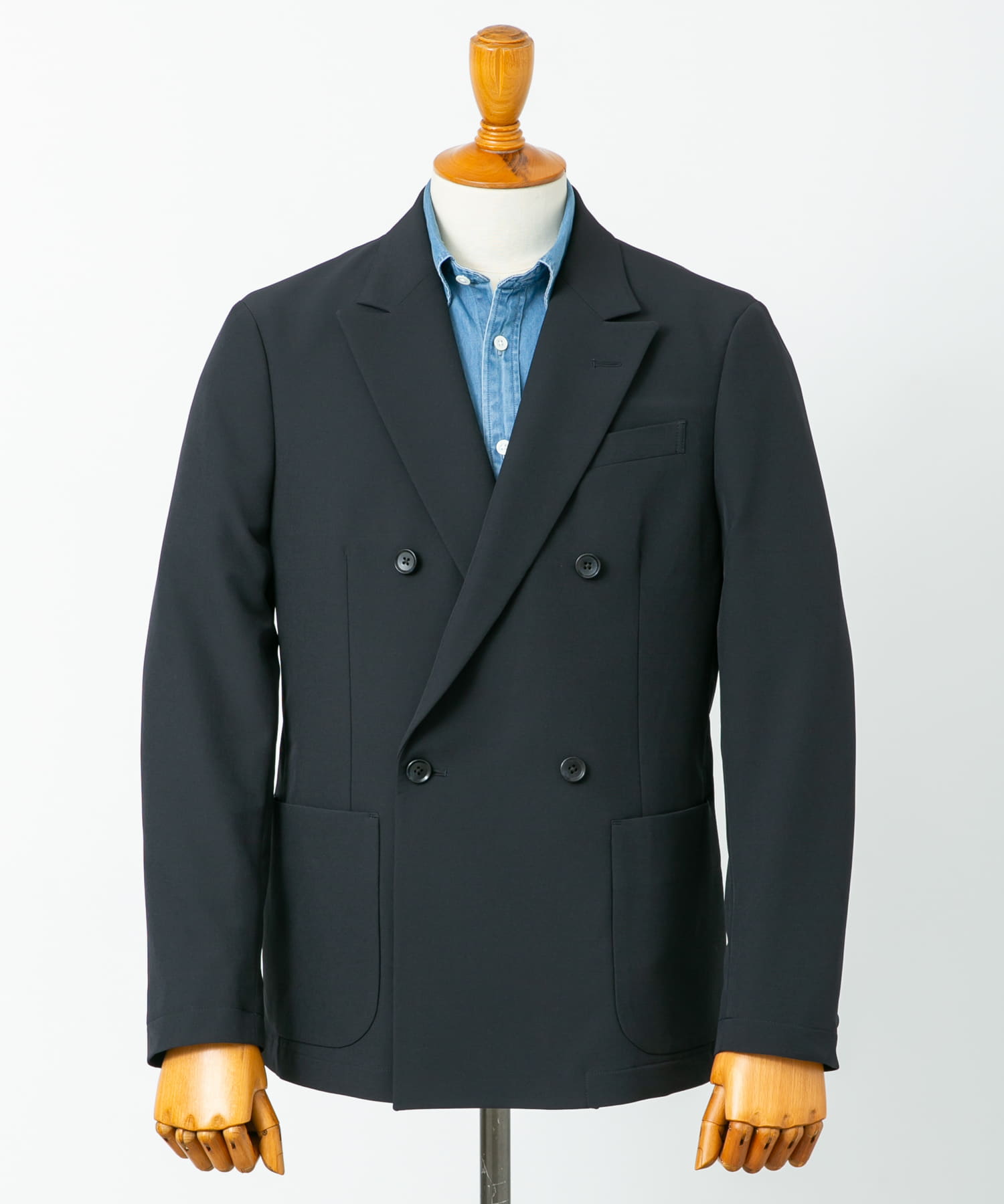 LIFE STYLE TAILOR　4WAYストレッチコンフォータブルダブルジャケット
