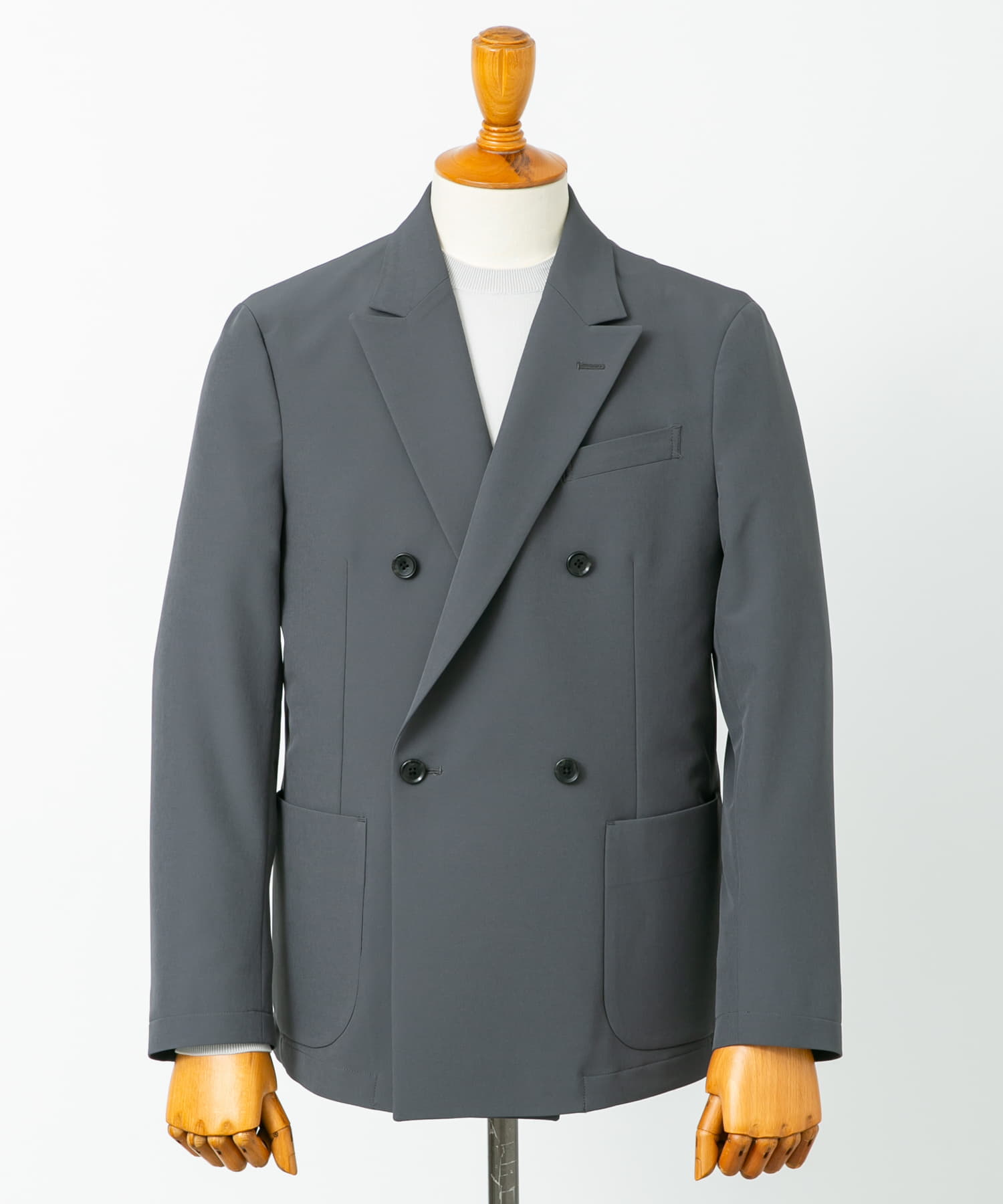 LIFE STYLE TAILOR　4WAYストレッチコンフォータブルダブルジャケット