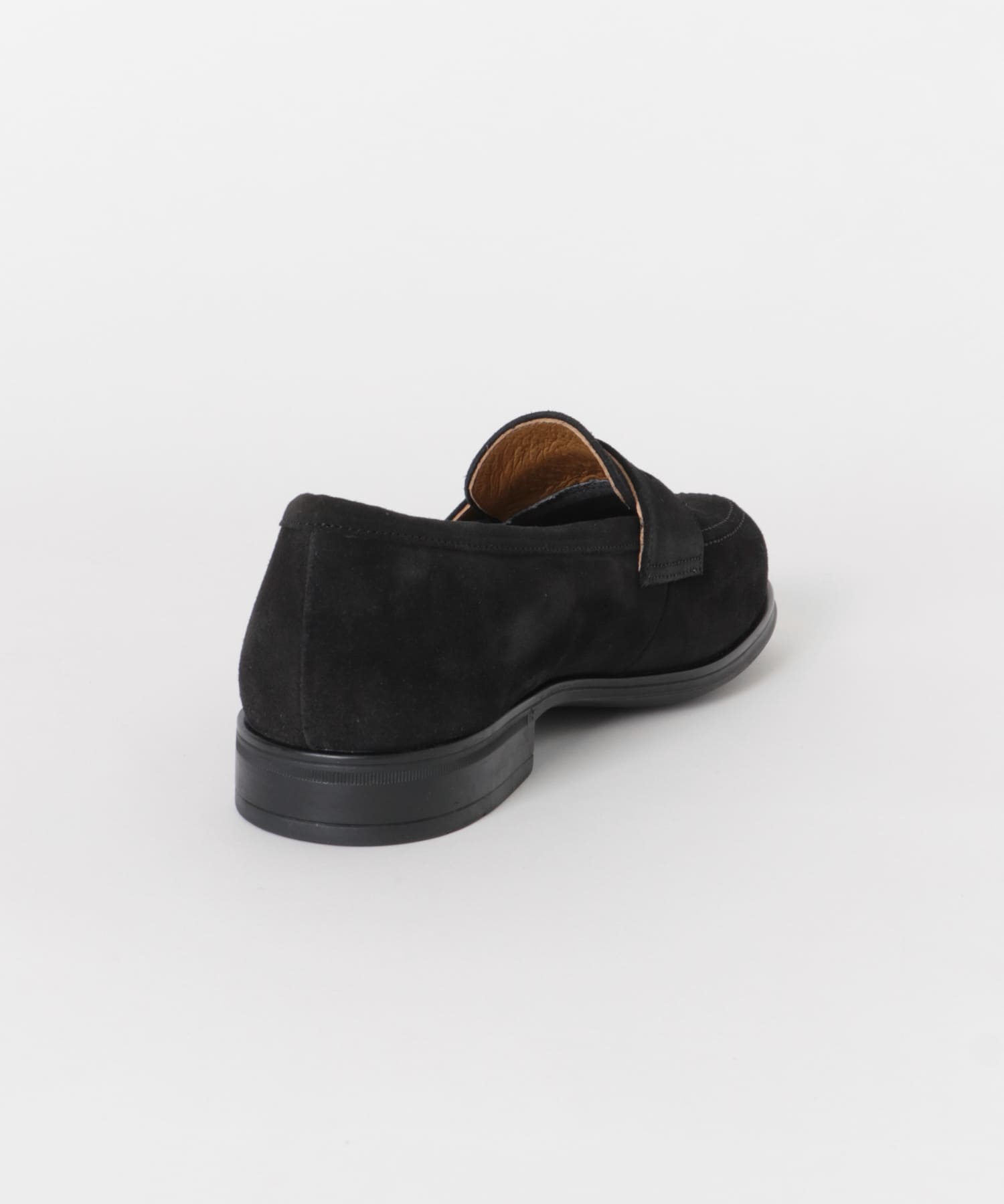 LIFE STYLE TAILOR マルチスペックスエードコインローファー(7 BLACK