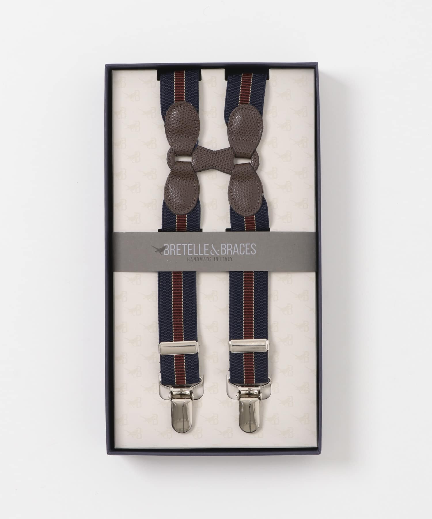 Atlast&co ドレスサスペンダー LIFE STYLE TAILOR BRETELLE＆BRACES サスペンダー(- 01GRAY): ドレス