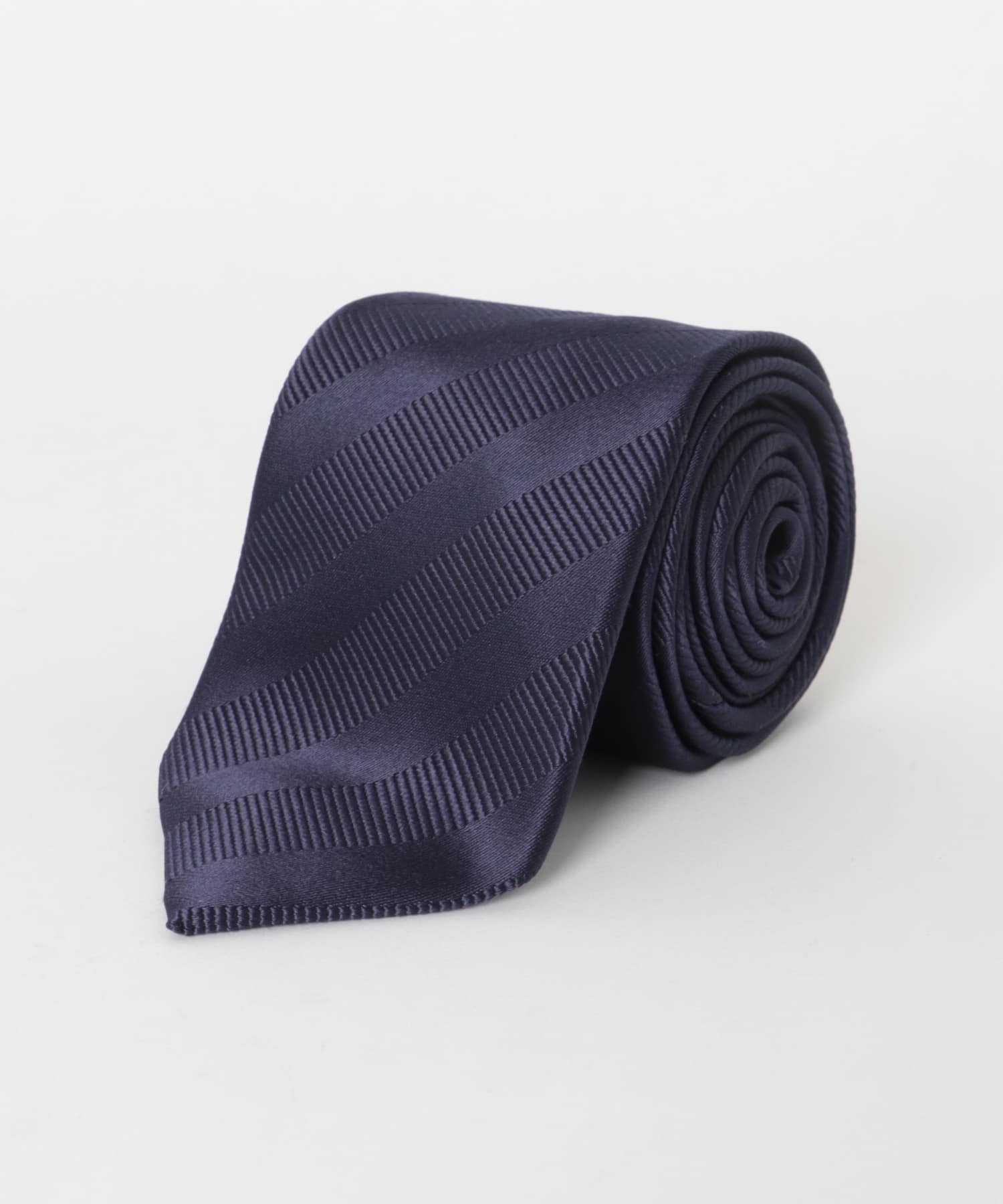 LIFE STYLE TAILOR　25AW国内タイ無地2 01NAVY -