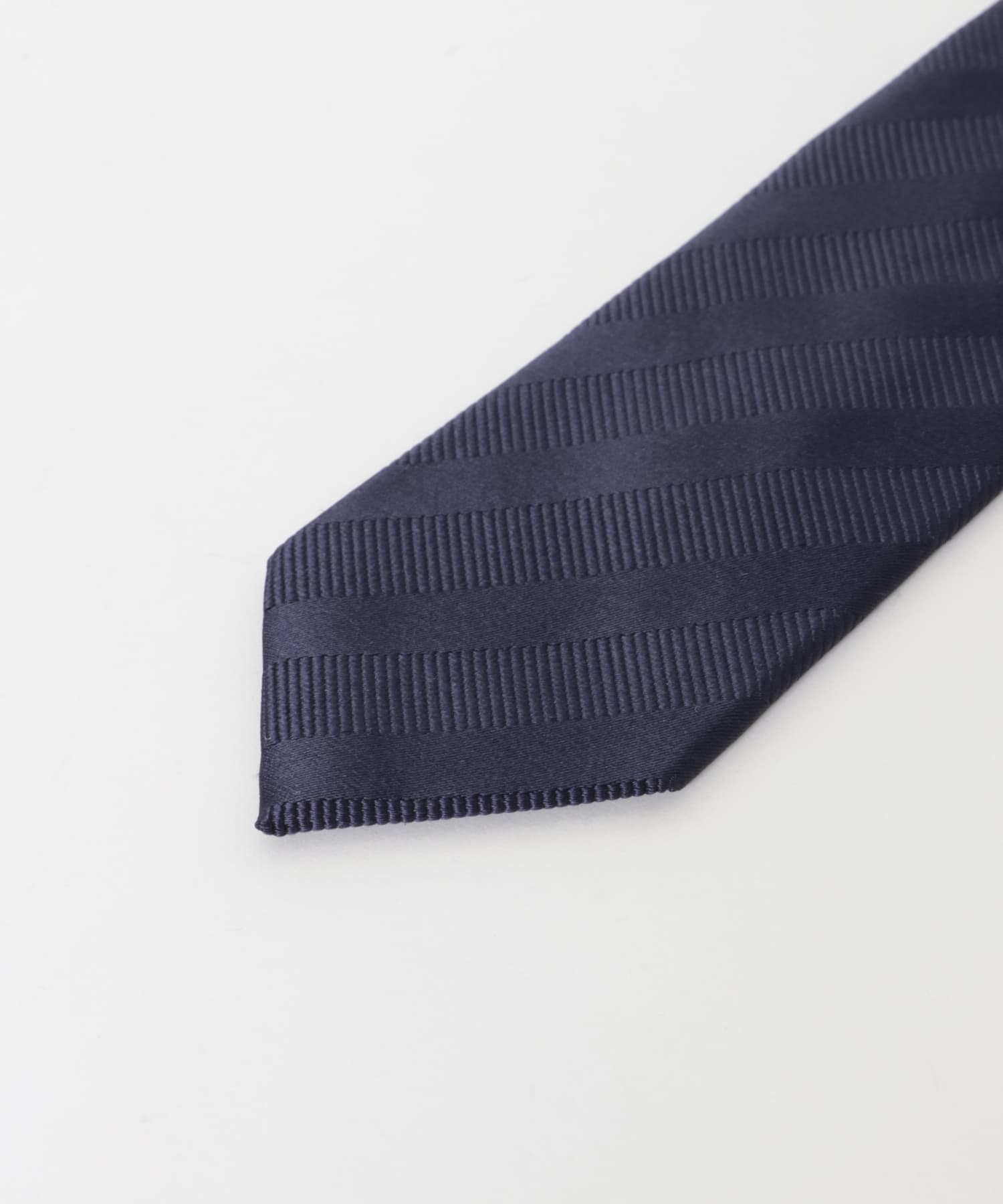 LIFE STYLE TAILOR　25AW国内タイ無地2 01NAVY -