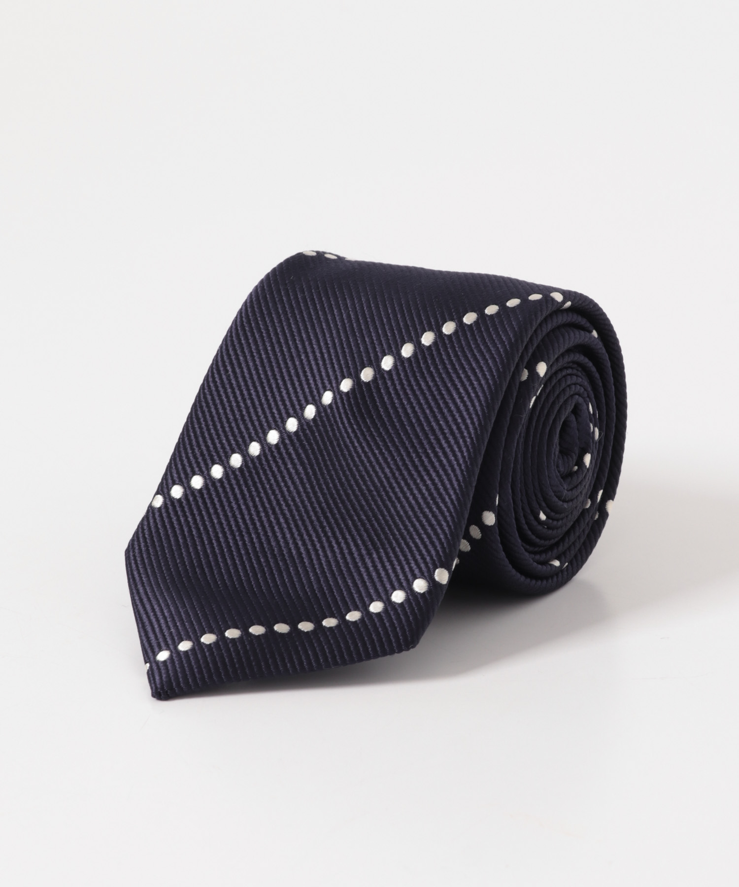 LIFE STYLE TAILOR　25AW国内タイドットST1 01NAVY -