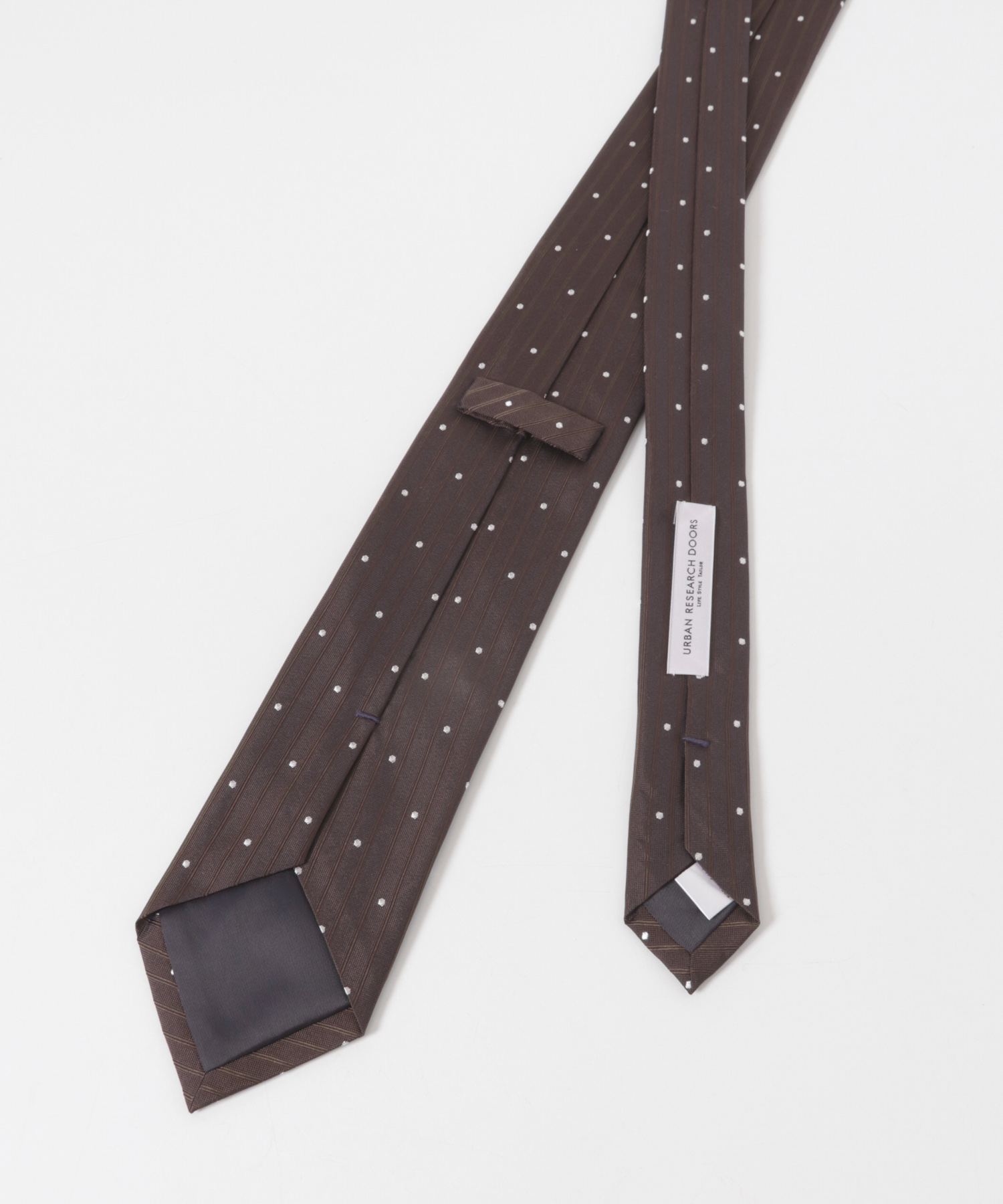 LIFE STYLE TAILOR　25AW国内タイドット3 02BROWN -