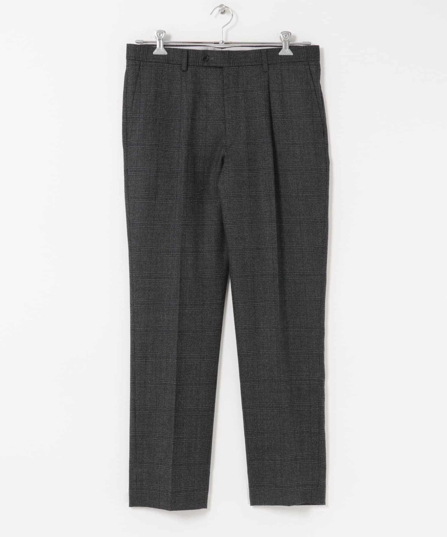 LIFE STYLE TAILOR　フラノパンツ GRAY-CH 44