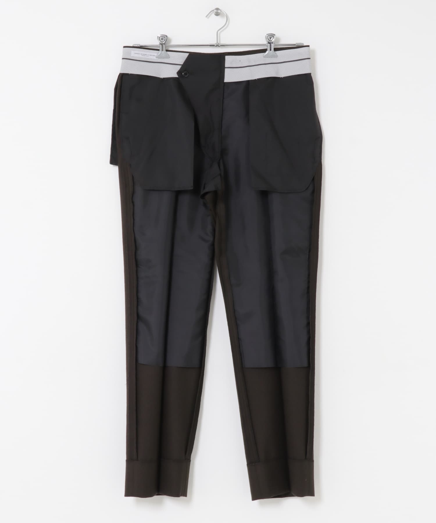 LIFE STYLE TAILOR　フラノパンツ BROWN 44